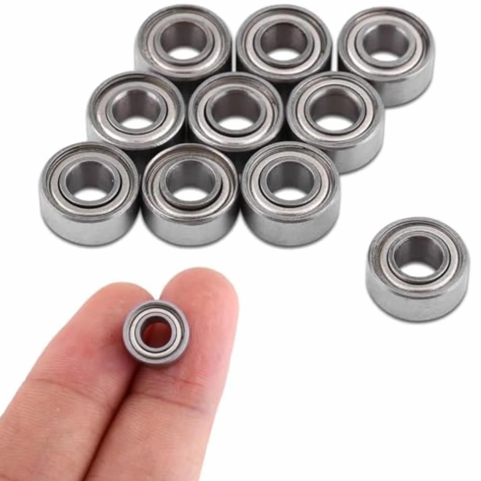 10 Sztuk MR105ZZ Miniaturowe łożyska Kulkowe Mini łożysko Rowkowe Wspólne łożyska Osi Mini łożysko 5mm X 10mm X 4mm