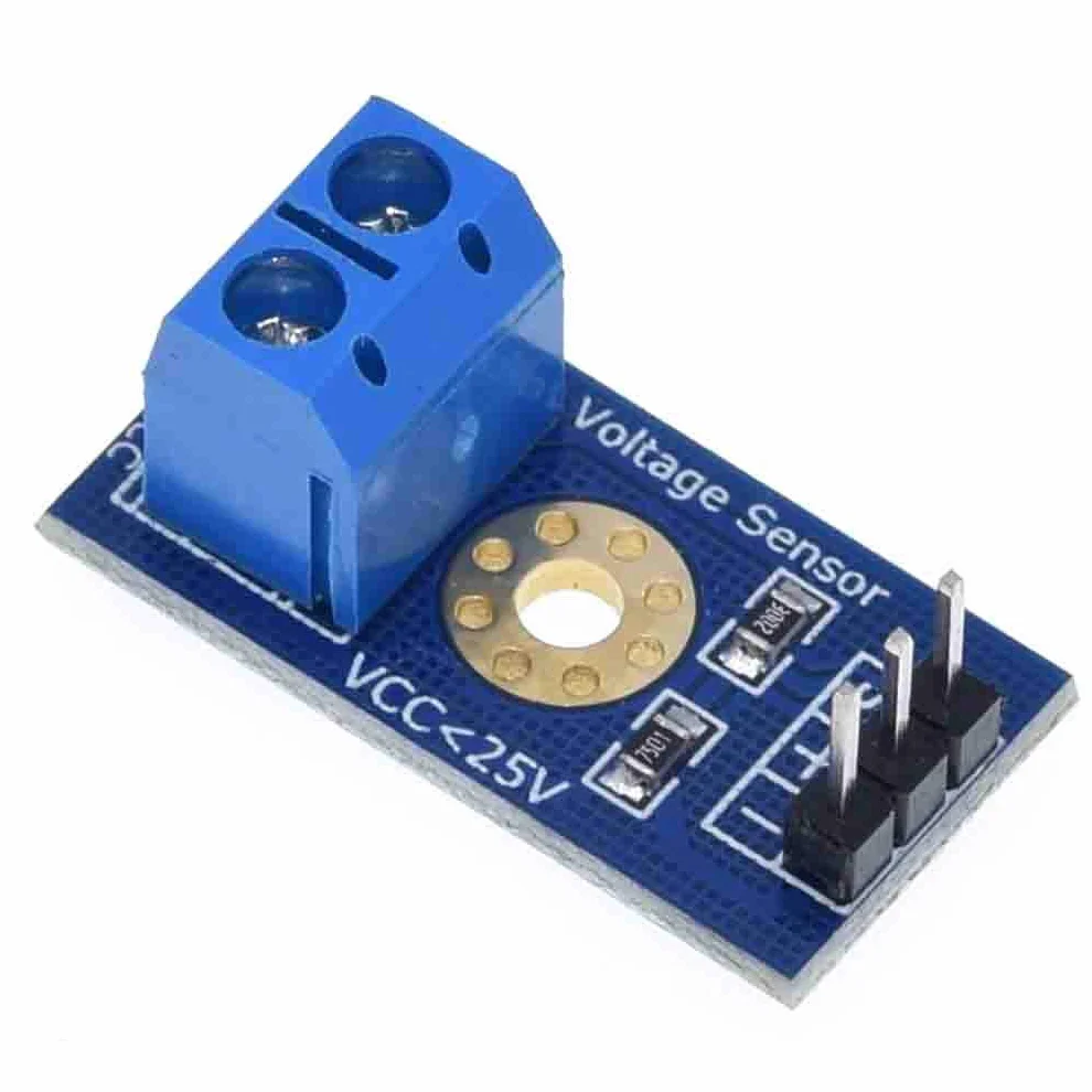 Hailege 5 szt. Moduł wykrywania napięcia - czujnik pomiaru DC 0 ~ 25 V
