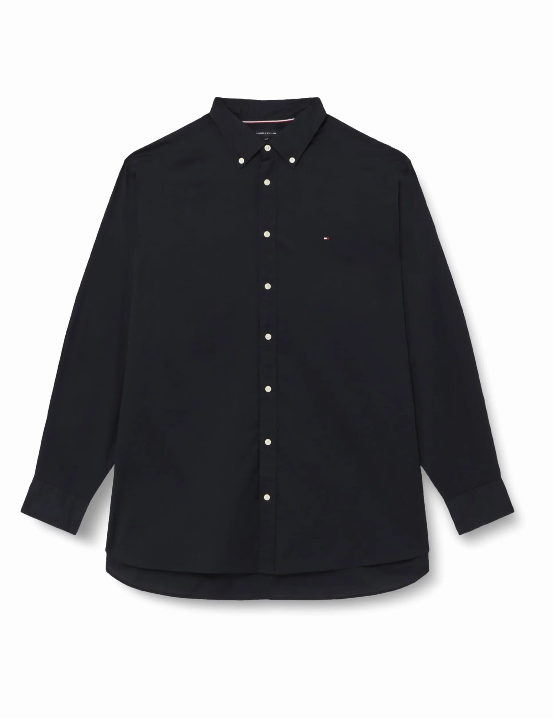 Tommy Hilfiger Męska koszulka BT - CORE Flex POPLIN RF L/S, Desert Sky, 3XL, Pustynne niebo, 3XL