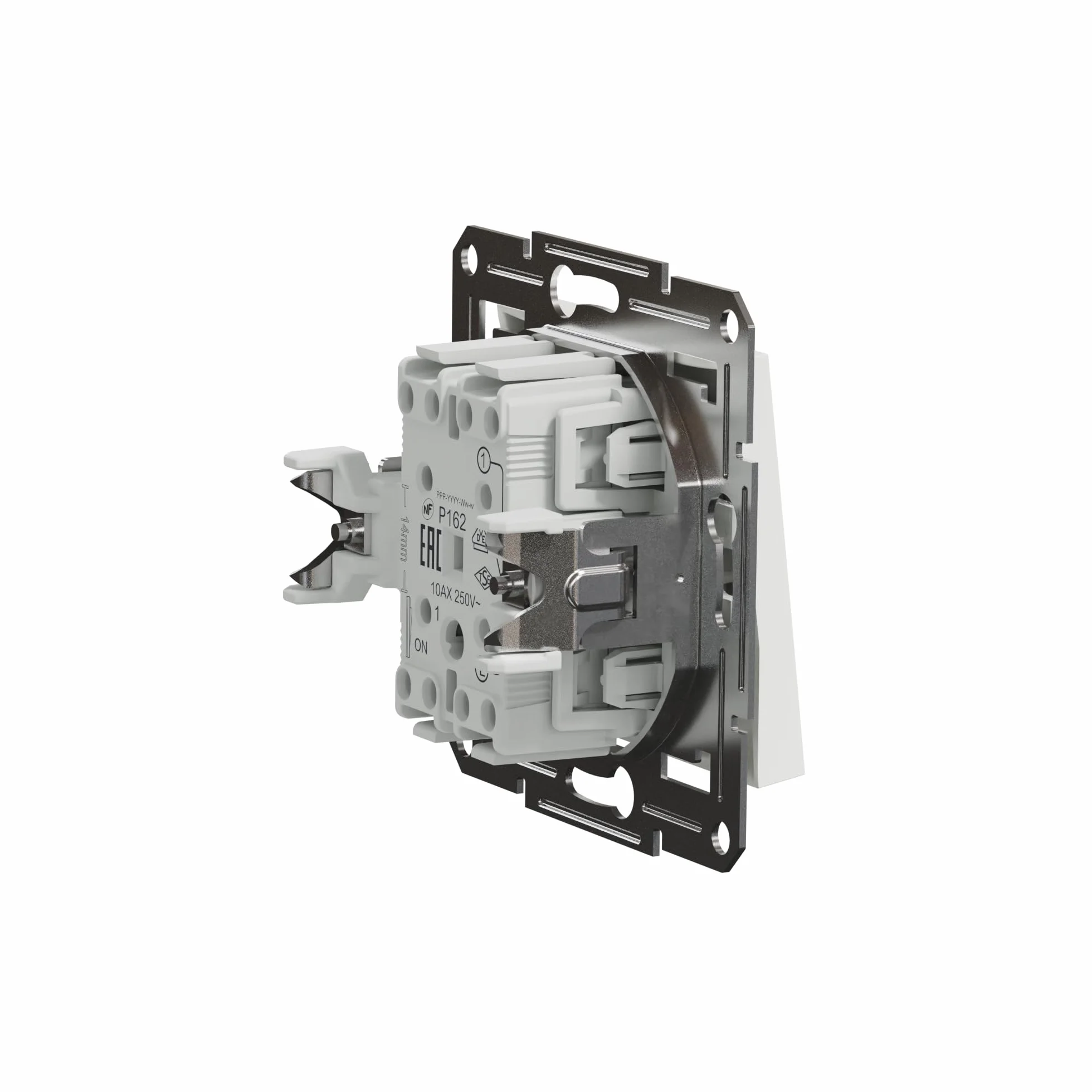 Schneider Electric Asfora EPH0170121D włącznik/wyłącznik 10 AX - 250 V, podtynkowy, zaciski śrubowe, biały