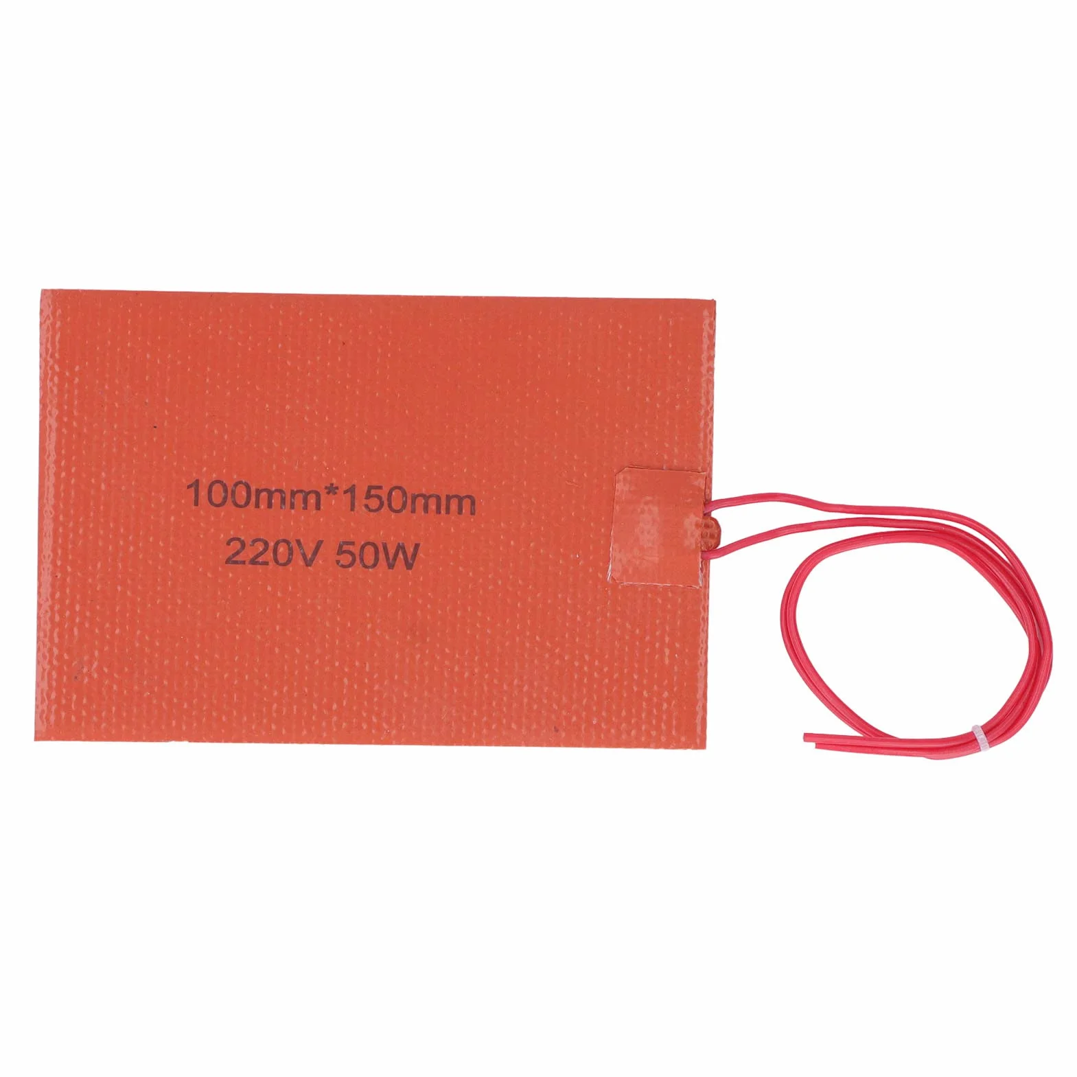 Silikonowa mata grzewcza, 1 sztuka - 220 V, 50 W, gumowe szybkie nagrzewanie, elastyczna poduszka grzewcza, stała temperatura 200℃, 100 x 150 mm elastyczna gumowa mata grzewcza