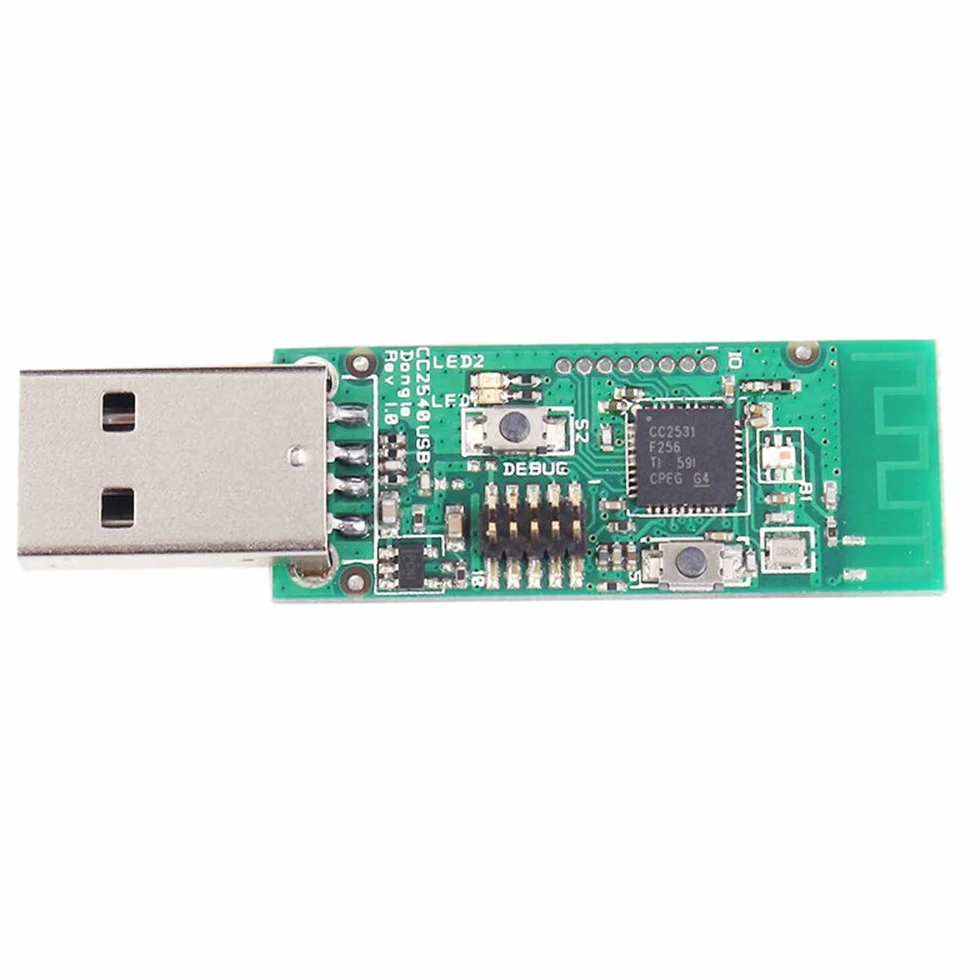 Moduł analizatora CC2531 Zigbee bezprzewodowy Sniffer Packet Protokół USB Interfejs przechwytywania dongle pakiet pobierający + kabel przedłużający USB