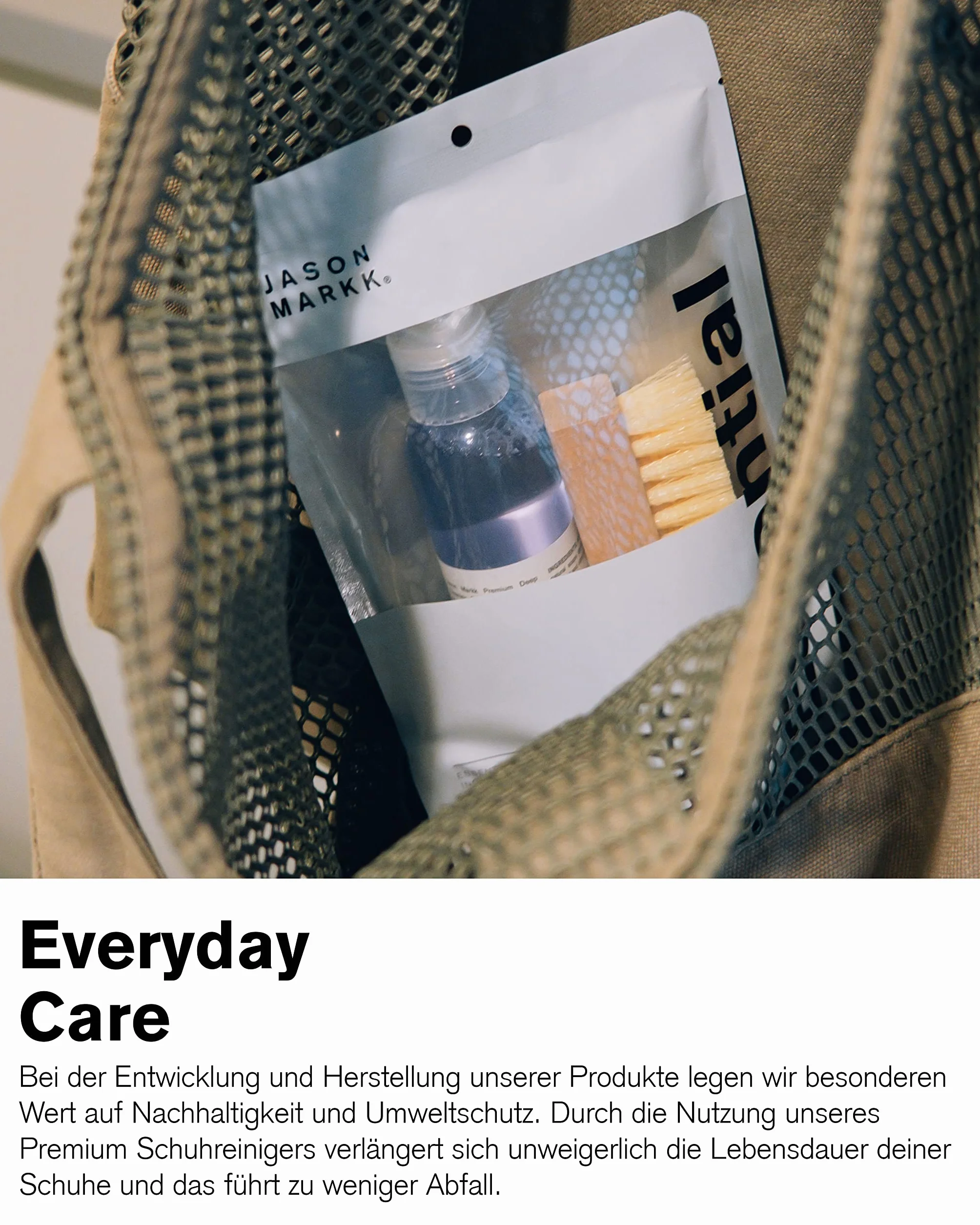 Jason Markk Środek do czyszczenia butów + spray impregnujący do butów w zestawie – do czyszczenia i pielęgnacji butów i różnych materiałów