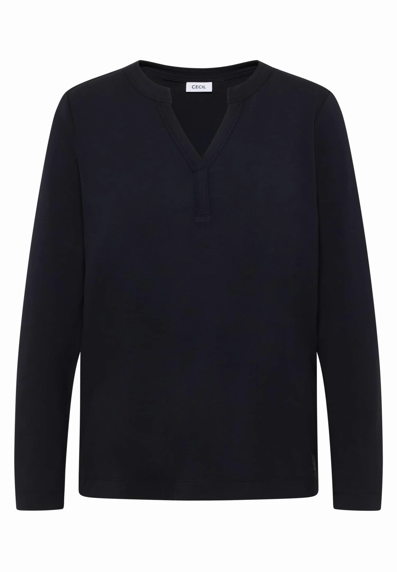 Cecil Damska koszulka w stylu tuniki, Urban Dark Blue, L