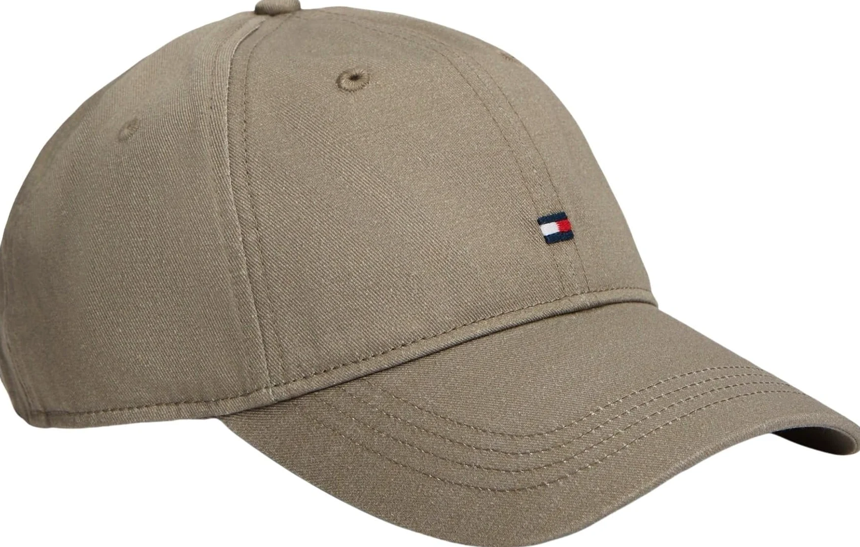 Tommy Hilfiger Męska czapka z flagą Th Soft 6 paneli AM0AM14099 czapka, brązowa, jeden rozmiar