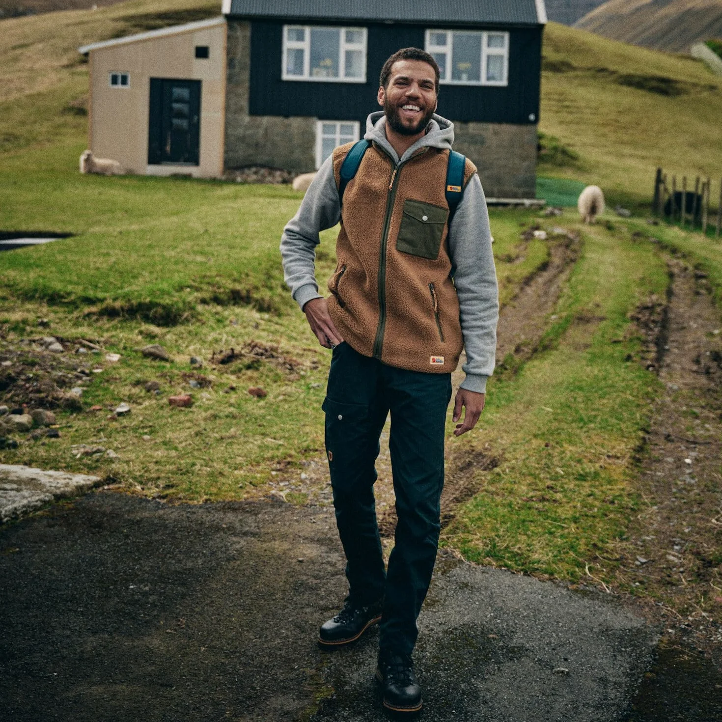 Fjällräven kamizelka Mężczyźni Vardag Pile Fleece Vest M
