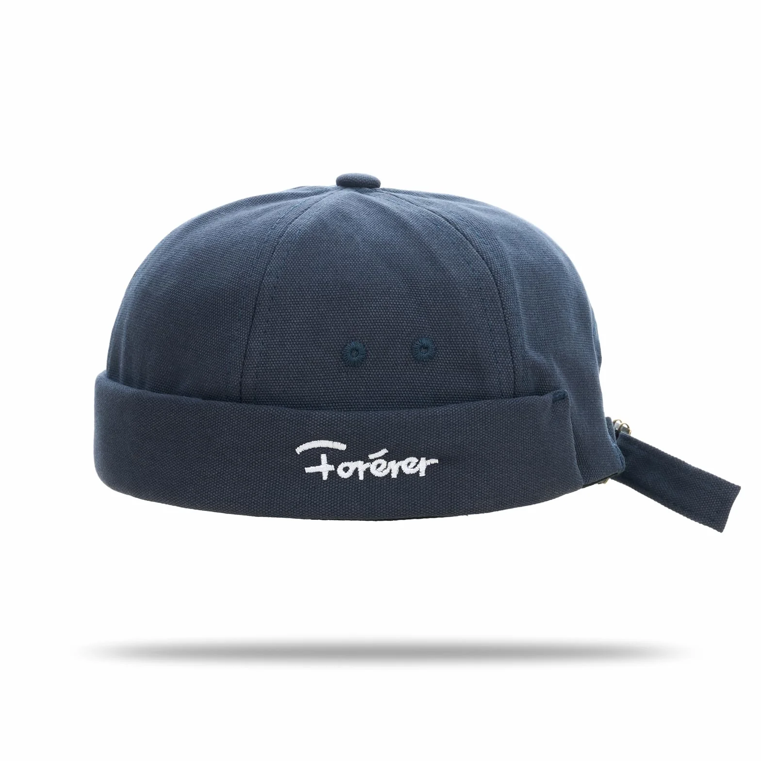 YAMEE Docker Cap męska czapka marynarska w stylu vintage, haftowana, damska, modna czapka beanie, uniseks, regulowana, czapka marynarska męska na co dzień, czapka motocyklowa (obwód czapki: 56-58 cm)