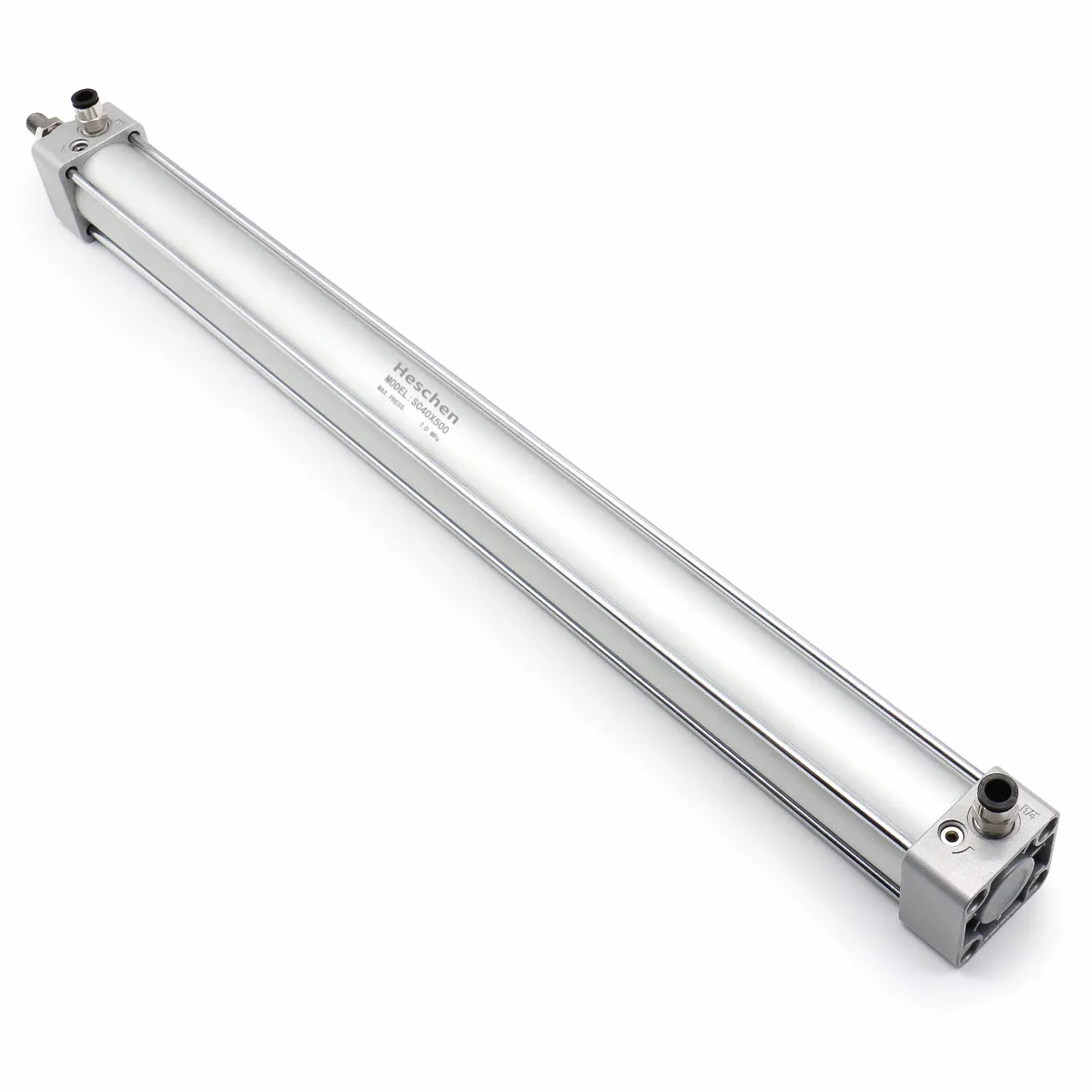 Heschen Cylinder standardowy pneumatyczny, SC 40-500, port PT1/4", otwór 40 mm, skok 500 mm, podwójne działanie