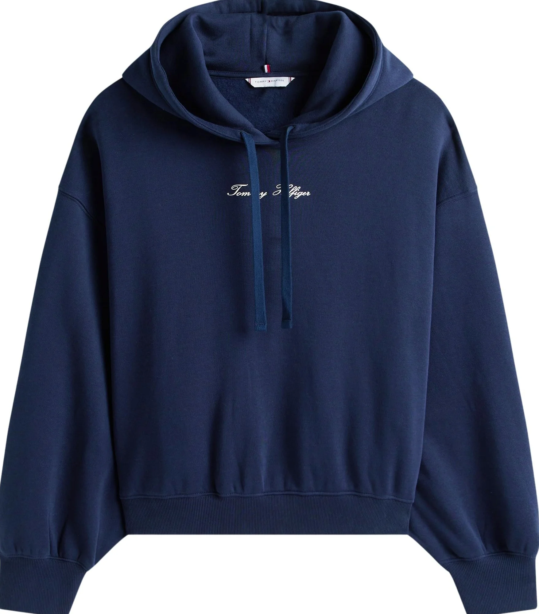 Tommy Hilfiger Bluza z kapturem Kobiety Classic Script Fleece Hoodie Ww0ww47459