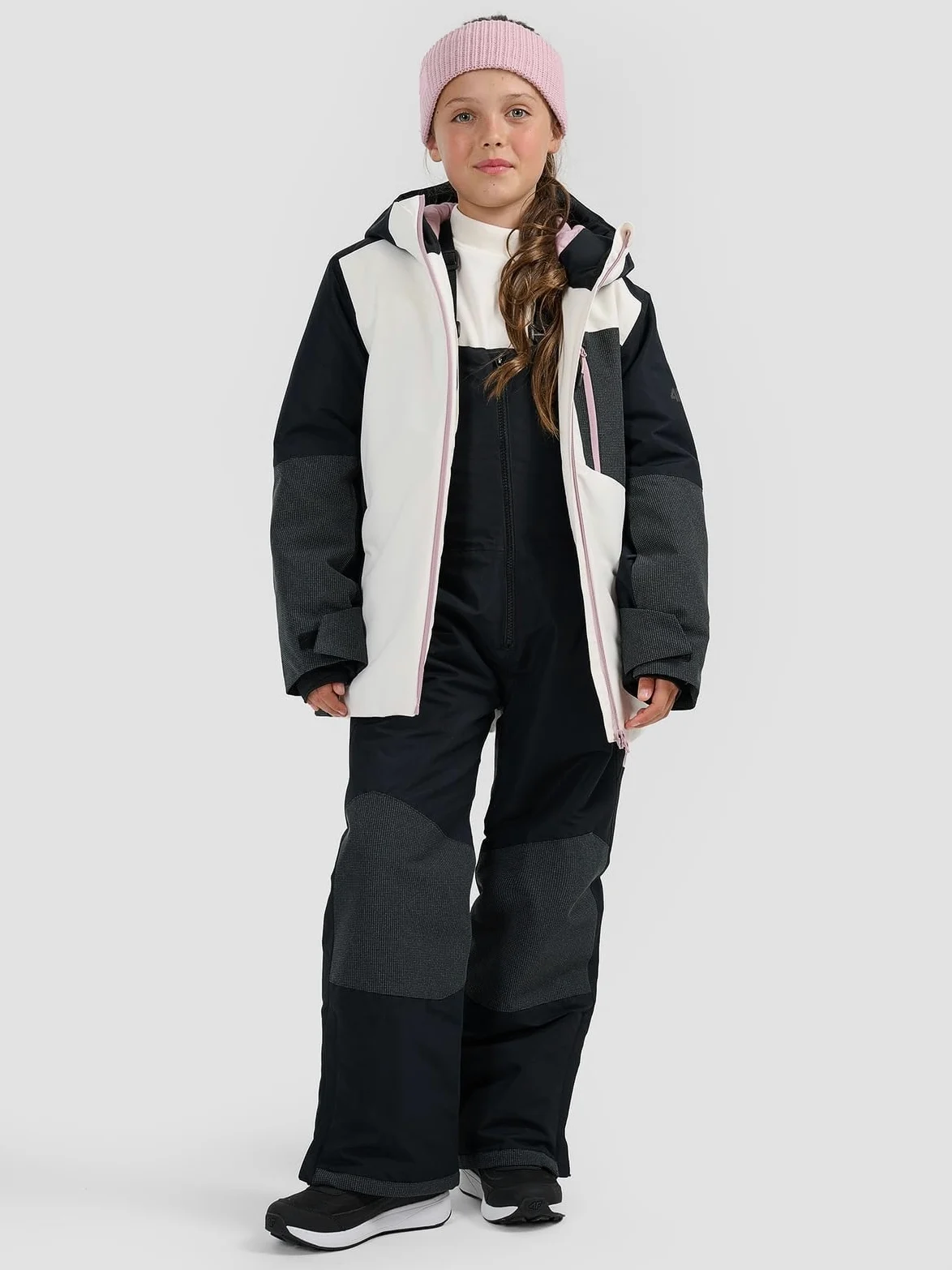 4F Kurtka snowboardowa membrana 10000 dziewczęca
