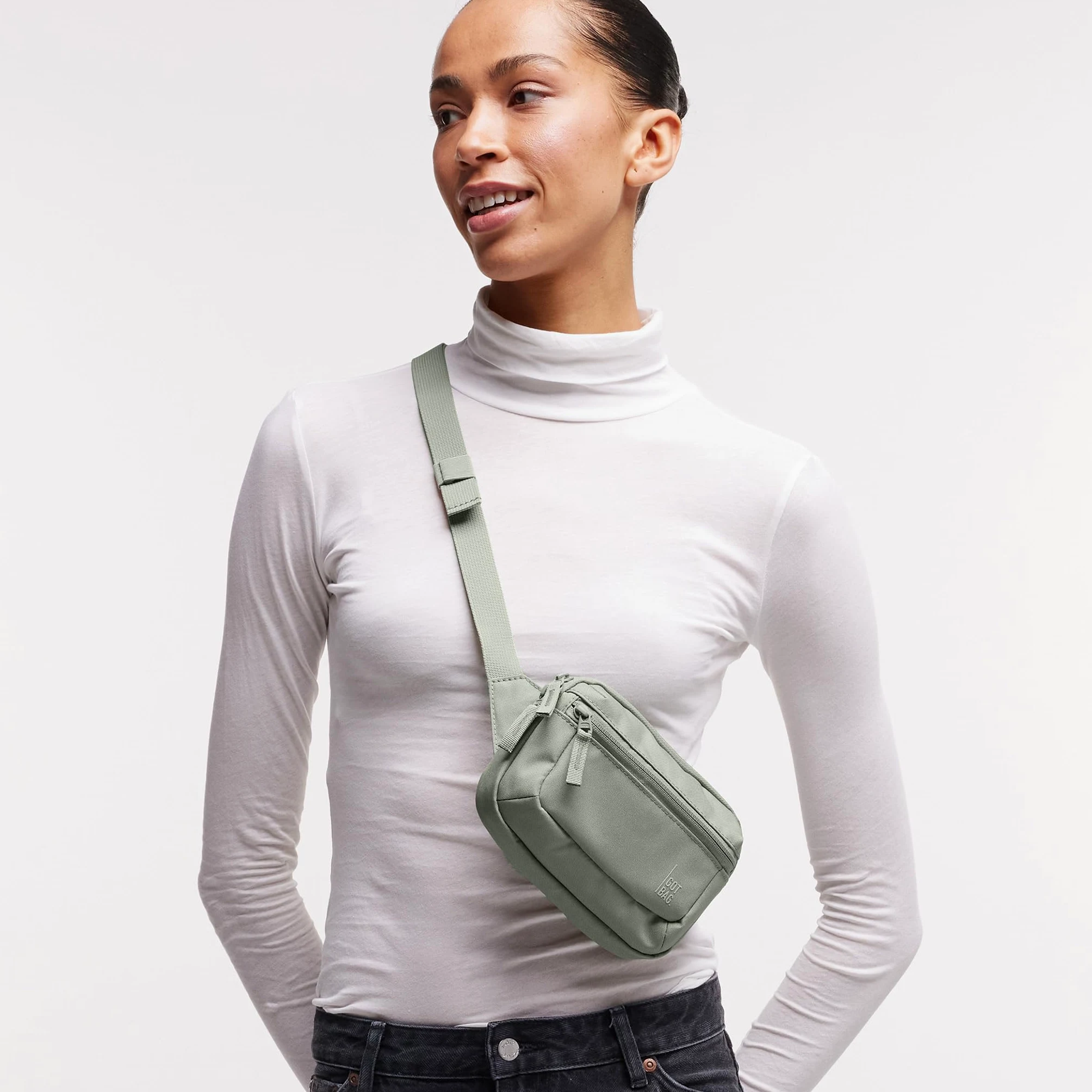 GOT BAG Sling Bag | Kompaktowa Torebka Crossbody w Dwóch Rozmiarach | Funkcjonalna Nerka Biodrowa