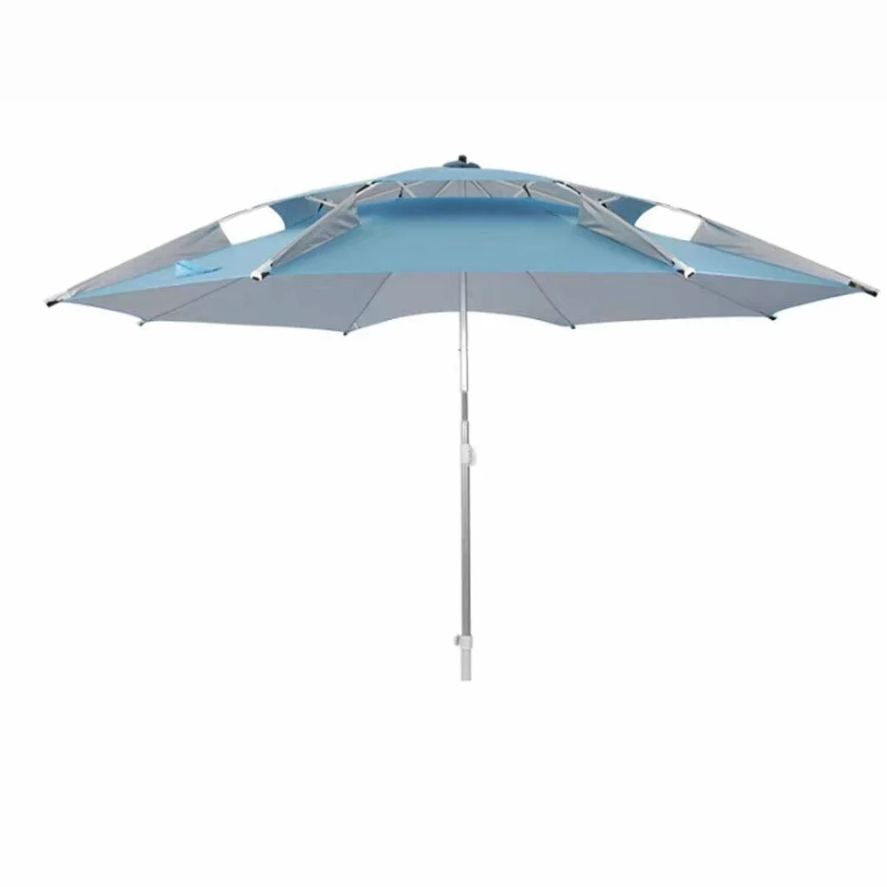 Składany parasol wędkarski parasol 2,2 m uniwersalny odporny na deszcz outdoor wędkowanie parasol 2,4 m ryba parasol czarny tworzywo sztuczne parasol przeciwsłoneczny wędkarski parasol parasol parasol / parasol