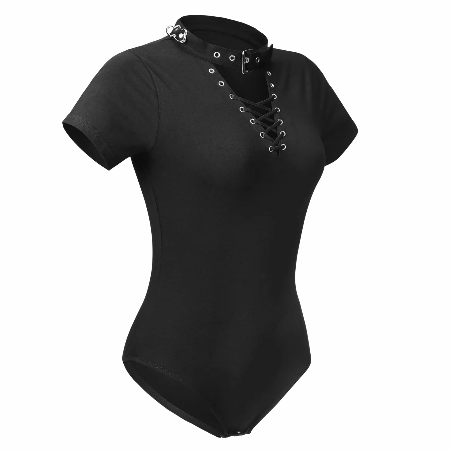 LittleForBig Bawełniany śpioszki Onesie Piżama Bodysuit-Goth Tease Onesie
