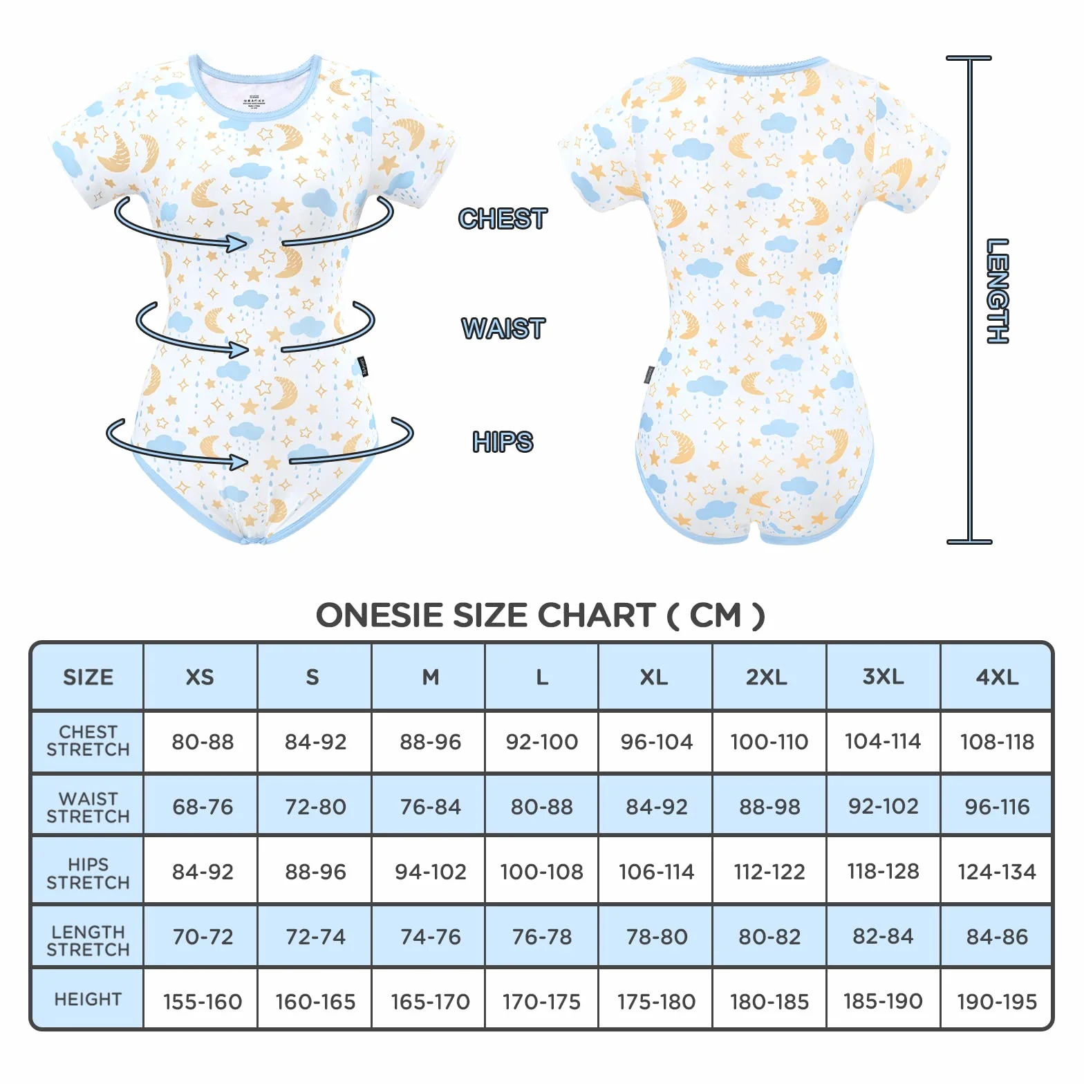 LittleForBig Vintage Dobranoc Bawełniany śpioszki Onesie Piżama Bodysuit