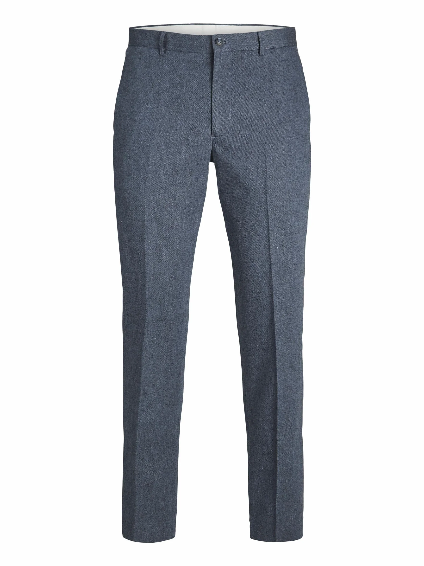 JACK & JONES Jprriviera Linen Trouser Slim Fit Sn - Garnitur — spodnie Mężczyźni