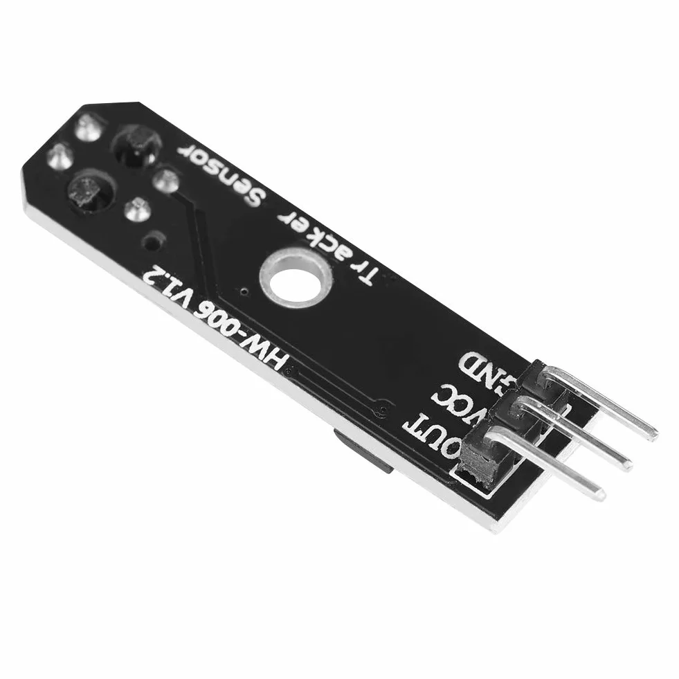3Pcs 1 Channel Infrared Reflection, Ir Reflectance Sensor Tracking Sensor Module Tcrt5000 Tracking Sensor Module Smart Car Black/White Line Detection