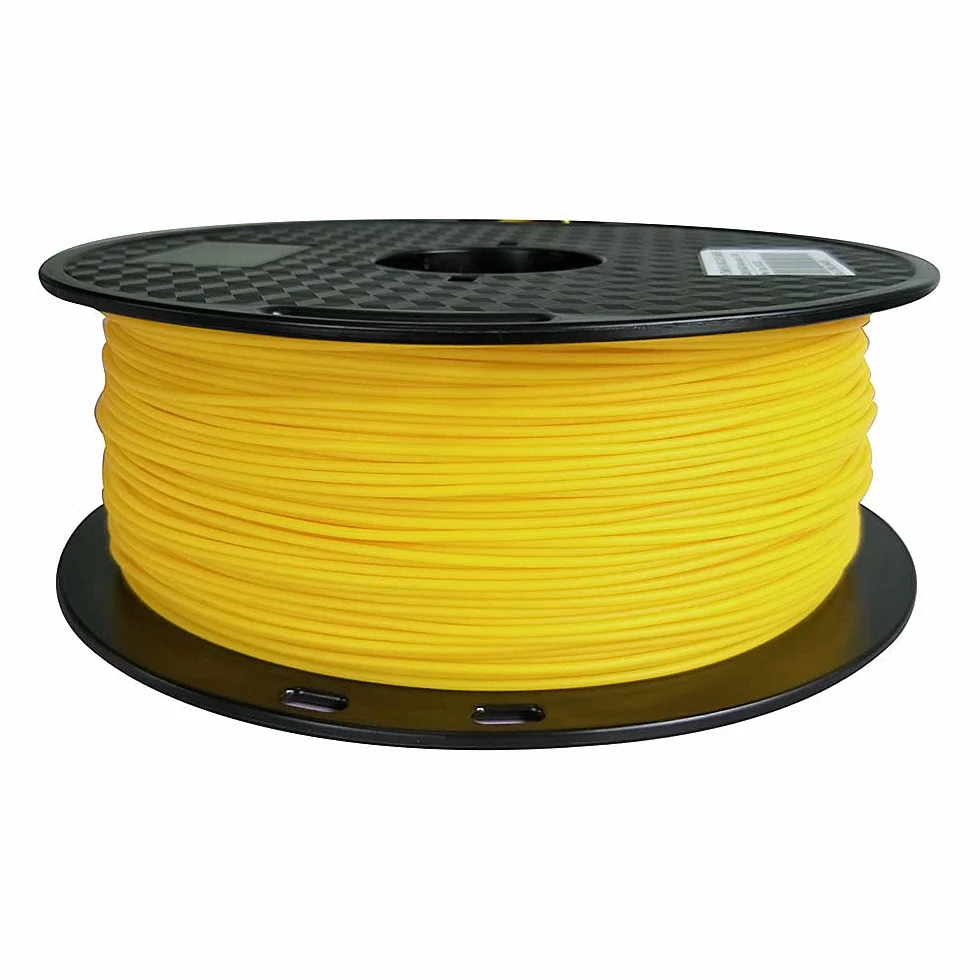PLA Max (PLA+) żółty filament PLA 1,75 mm 1 kg Filament do drukowania 3D w szpuli 1 kg grubość materiału drukarki 3D niż PLA Pro Plus filament CC3D żółty kolor