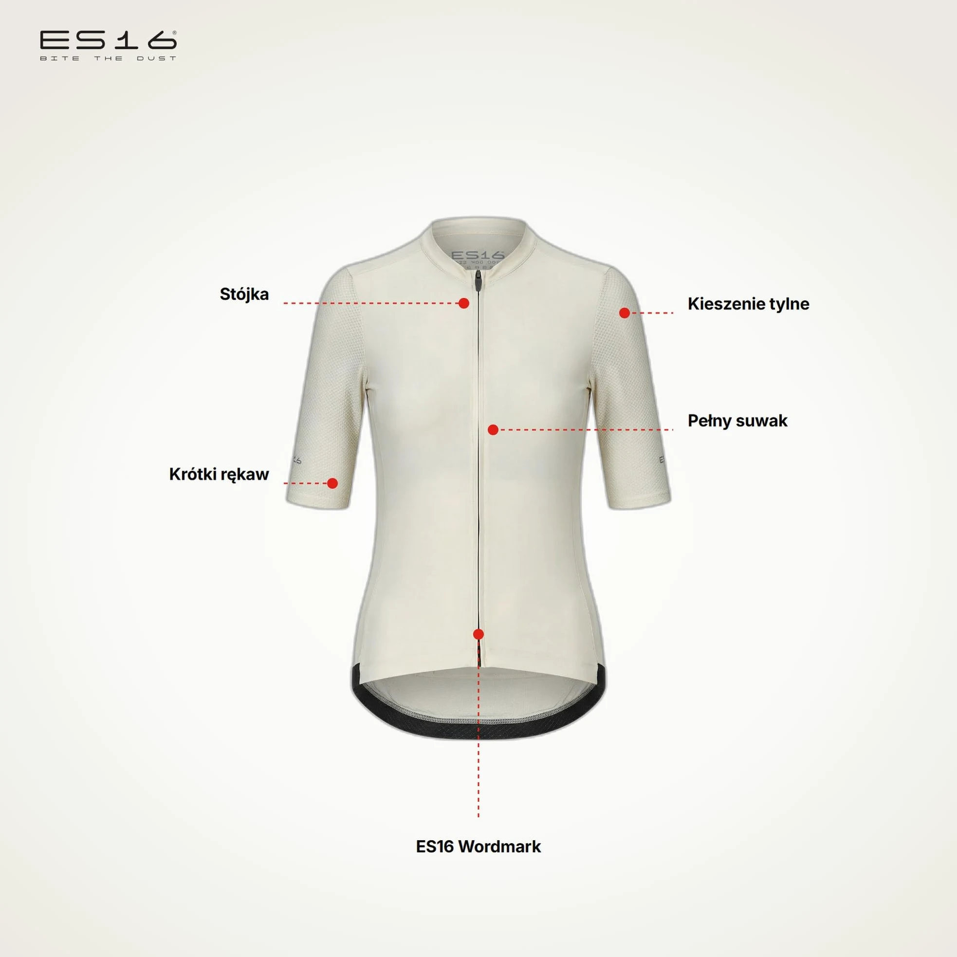 Koszulka Kolarska Damska | Premium Cycling Jersey z Rękawami Mesh, Damskim Krojem Race-Fit i Zamkiem – Oddychający Poliester