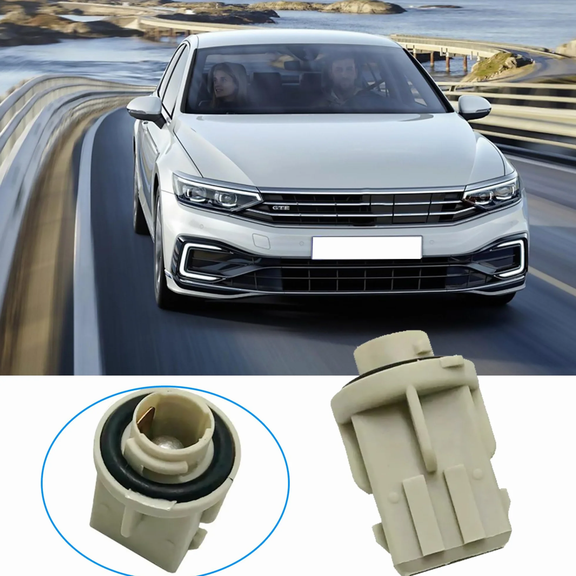 ANBOO 2 sztuki oprawek lamp bocznych 191941669A do T4 Golf, uchwyt lampy z VW T4 od 1990 do 2003 oprawka lampy obudowa lampy