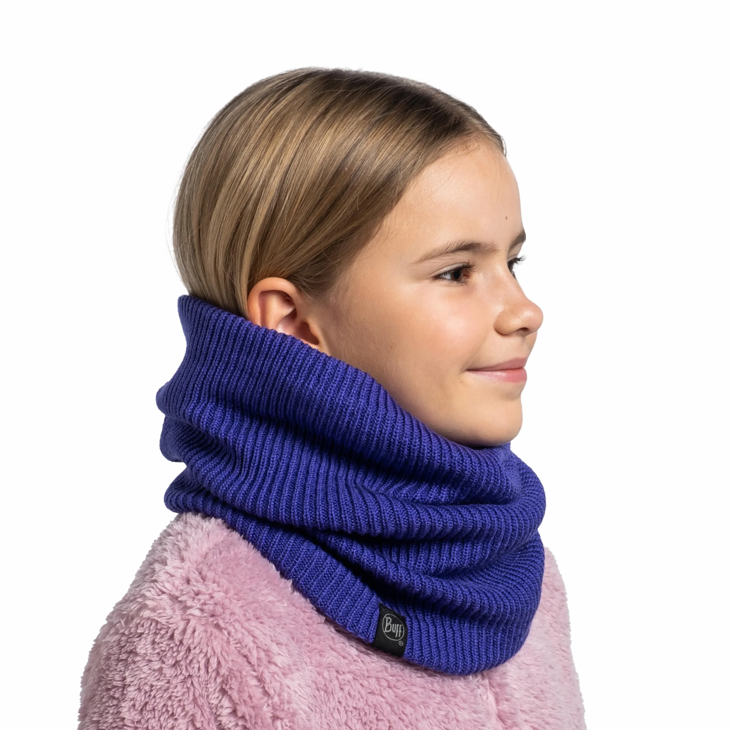 Buff Modny szalik Uniseks Knitted & Fleece Neckwarmer Youth