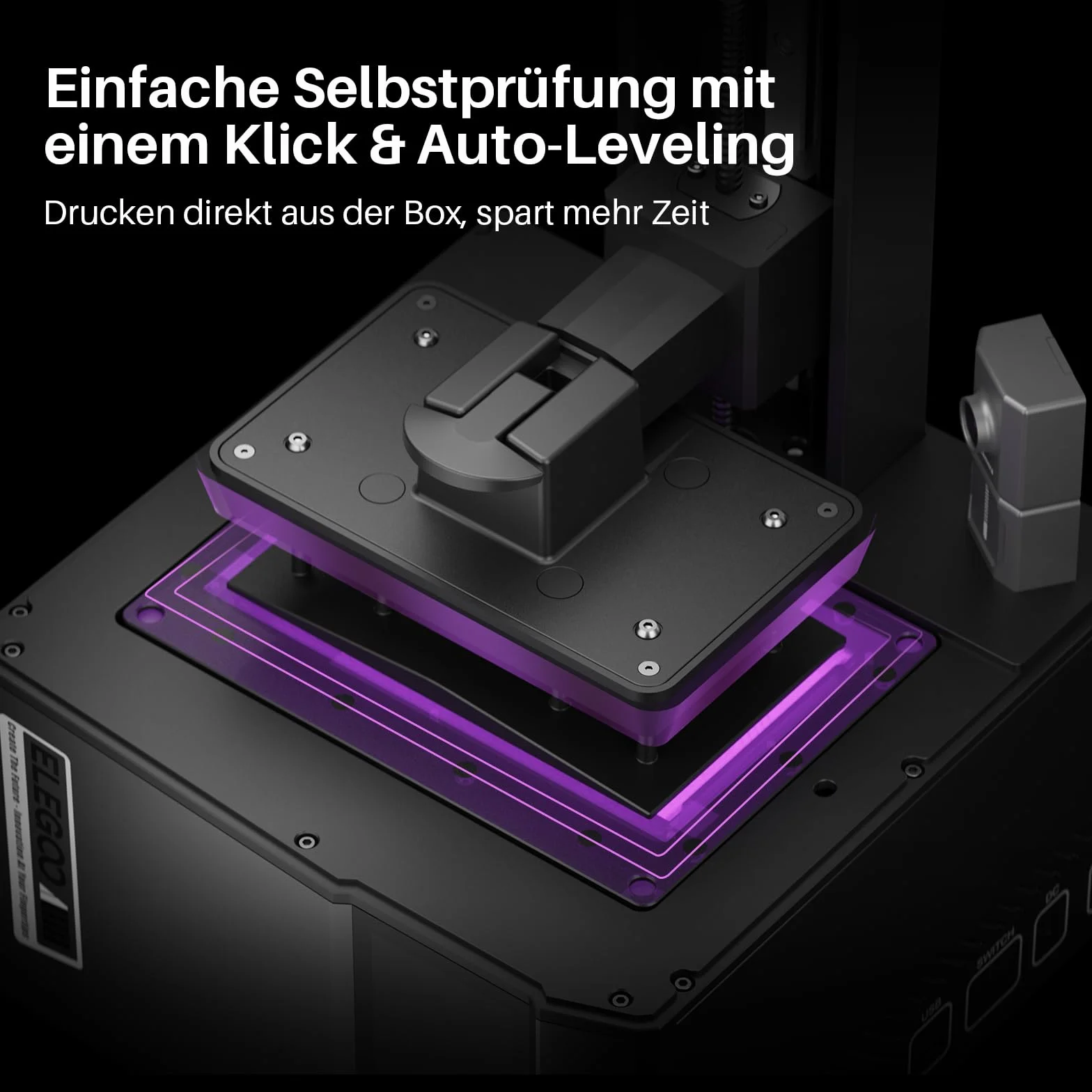 ELEGOO Mars 5 Ultra Resin drukarka 3D, 9K 7-calowy mono LCD, szybki druk 150 mm/h, inteligentna kamera AI, transfer WiFi, automatyczne poziomowanie, rozmiar druku 153,36 x 77,76 x 165 mm³