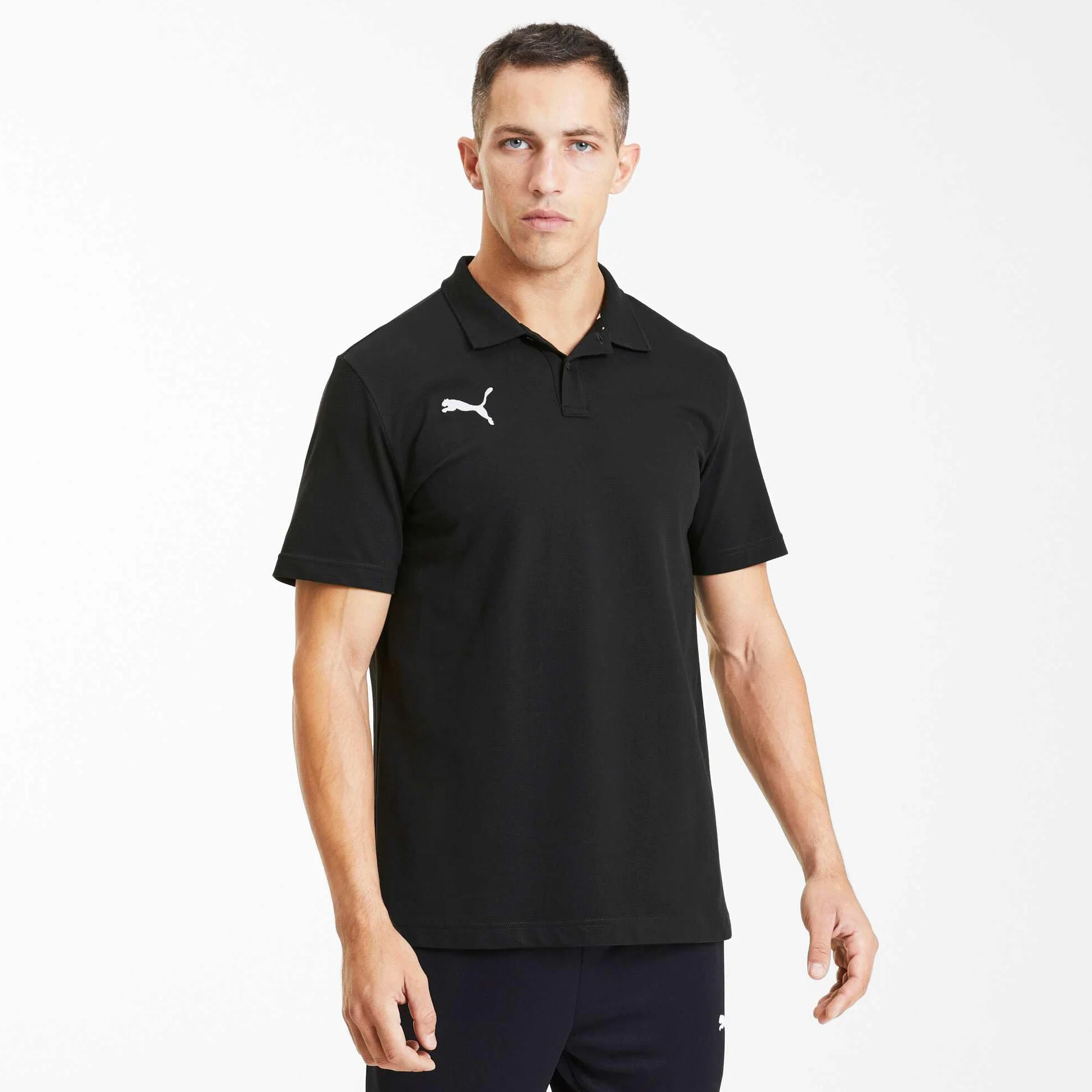 PUMA Teamgoal 23 Casuals Polo Koszulka Polo Mężczyźni, Puma Black, 3XL