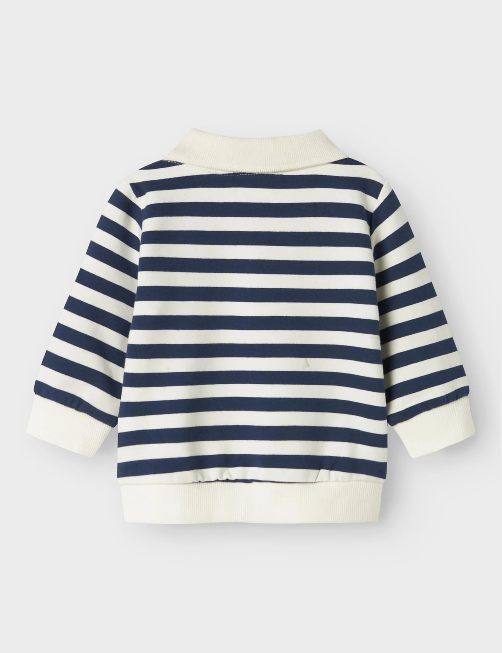 NAME IT Nbmnilsen Ls Polo Sweat Unb, niebieski (Insignia Blue), 74