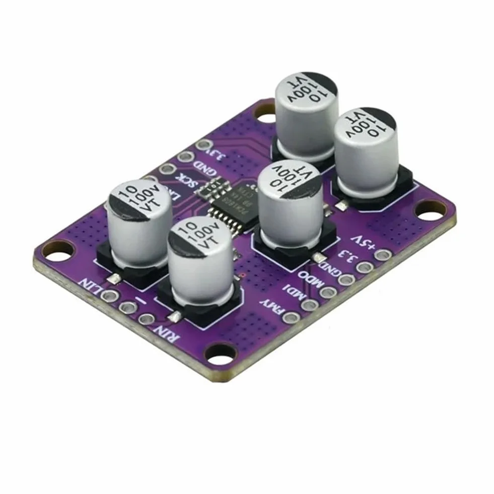 PCM1808 Audio Stereo Analogowy Dekoder Wejściowy 24bit Wzmacniacz Moduł Odtwarzacza Płyty