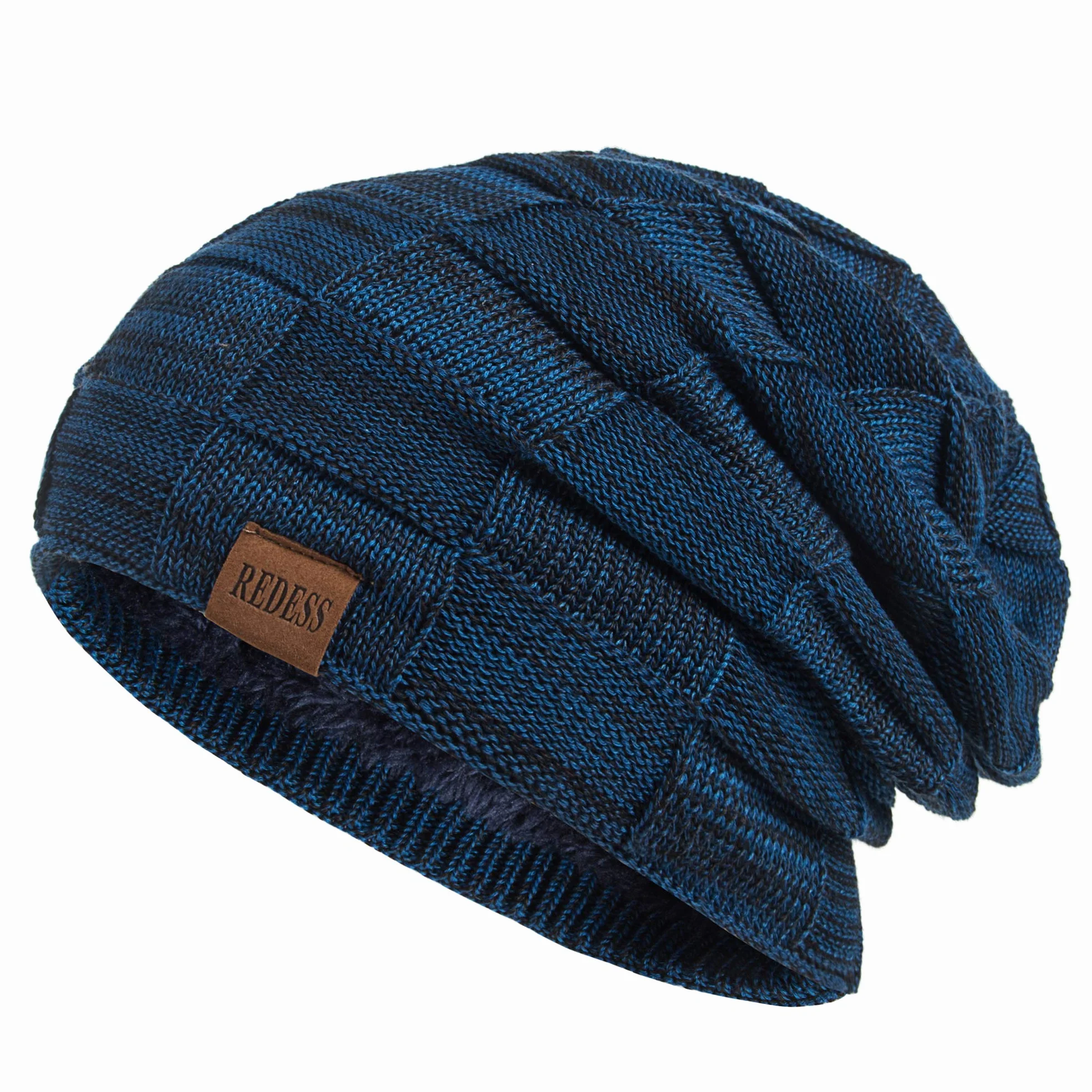 REDESS Czapka Beanie dla mężczyzn i kobiet Zimowe ciepłe czapki Działania Slouchy Grube Czapki Czapki