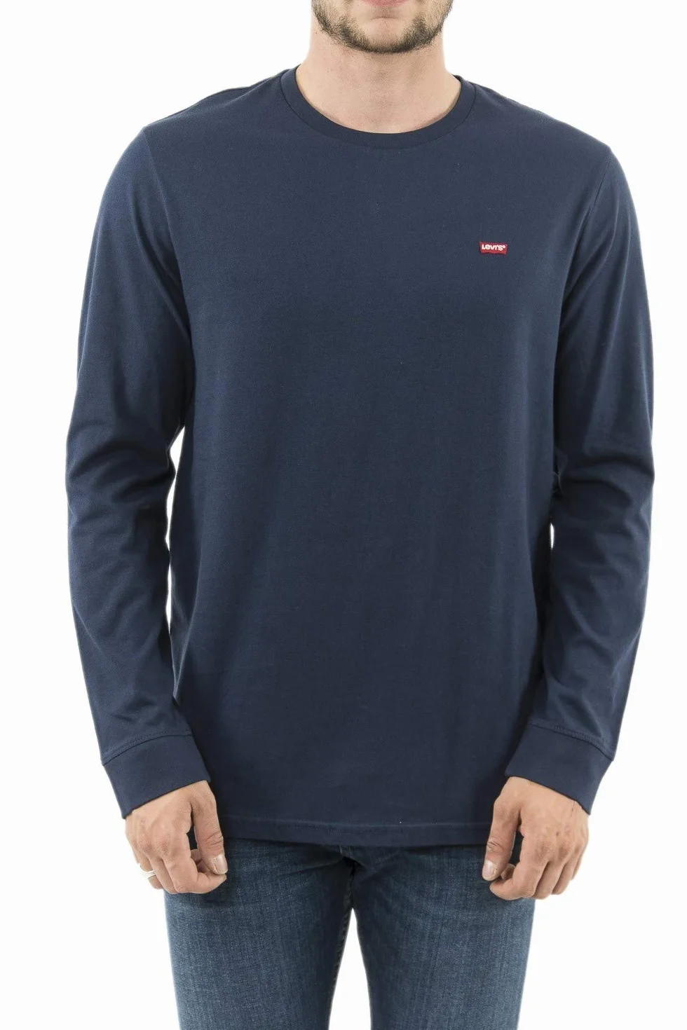 Levi's Mężczyźni Long-Sleeve Original Housemark Tee T-Shirt, Cotton, L