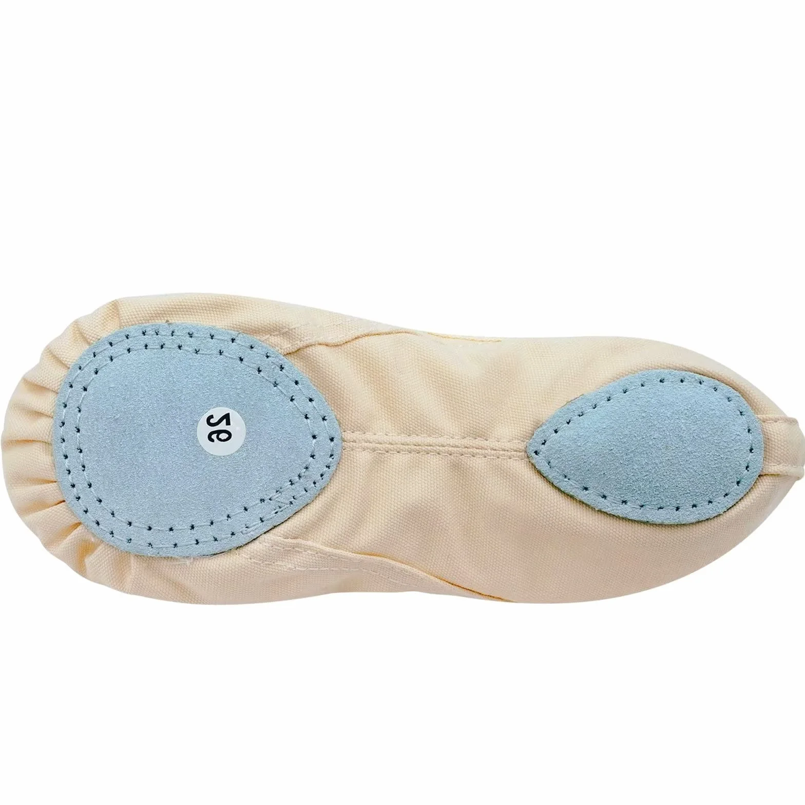 Buty baletowe do tańca z rozciętą podeszwą kapcie