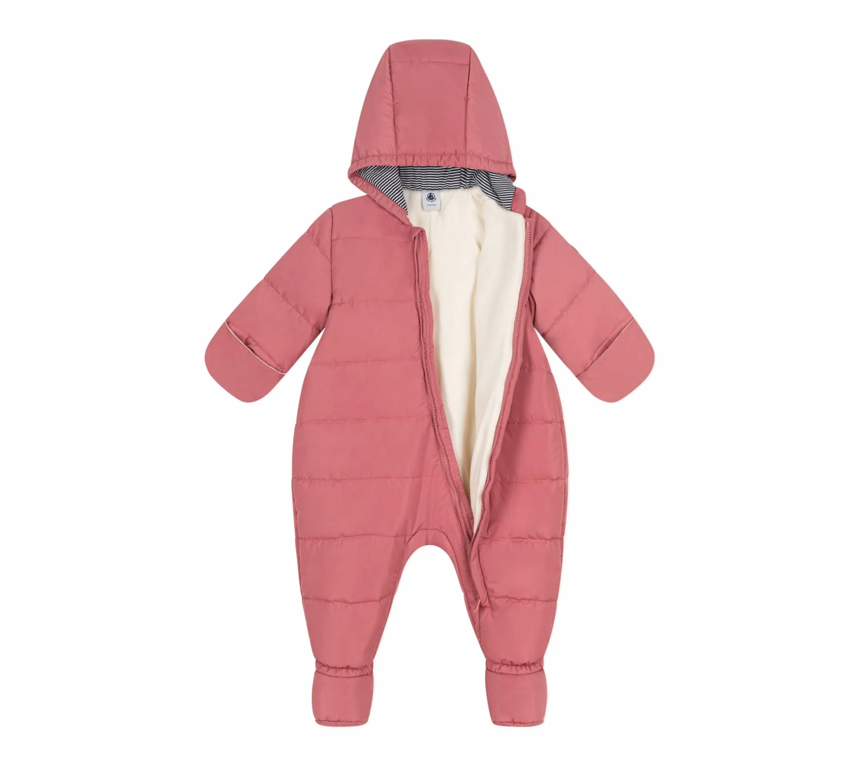 Petit Bateau Pilot kombinowany z długim rękawem dla niemowląt dziewczynek