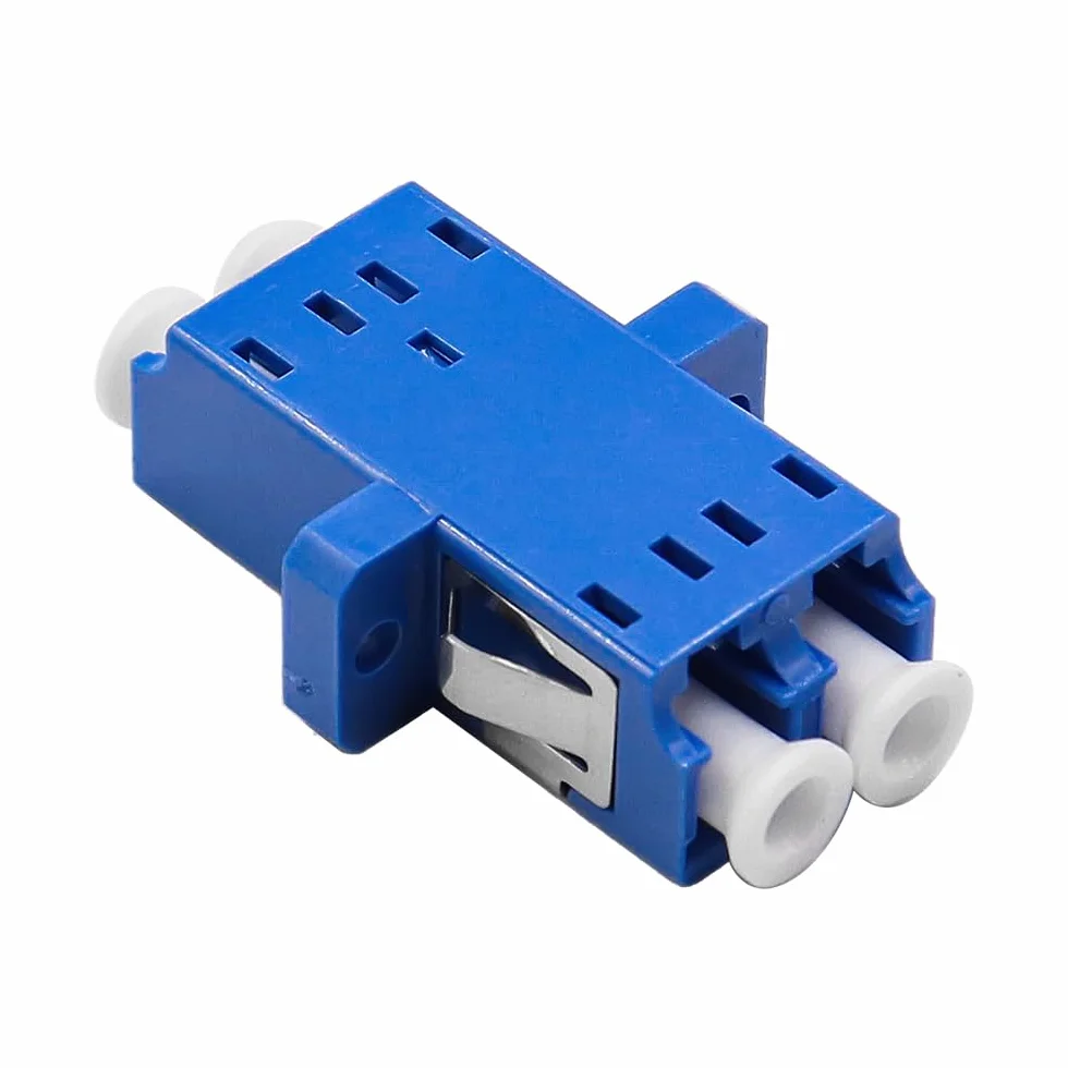 DollaTek 10 sztuk ?wiat?owodowych LC do LC jednomodowy adapter UPC Duplex ?wiat?owodowy przed?u?acz/?wiat?owód LC ??cznik serii