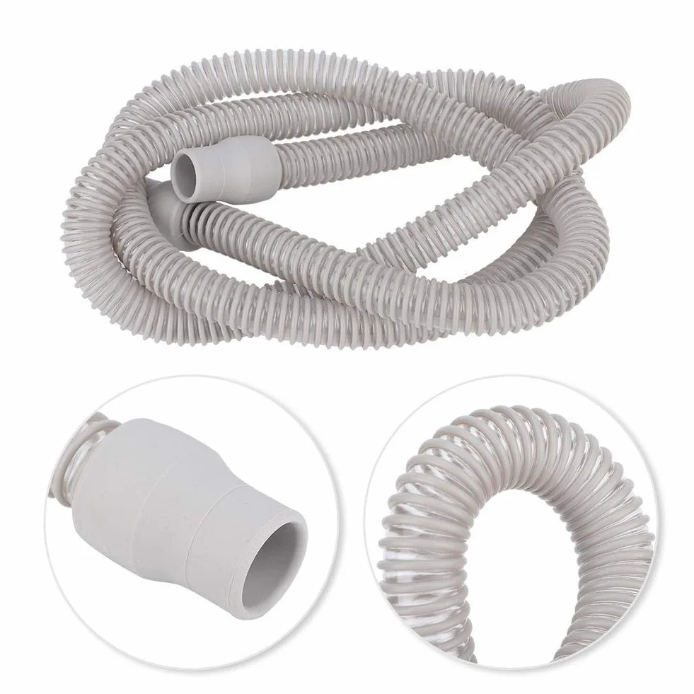 CPAP Rurki, 1,8m Uniwersalne Rurka CPAP Rurka Respirator do Oddychania dla Wentylatora Oddechowego Standardowe Plastikowe Rurki Akcesoriów Maszynowych
