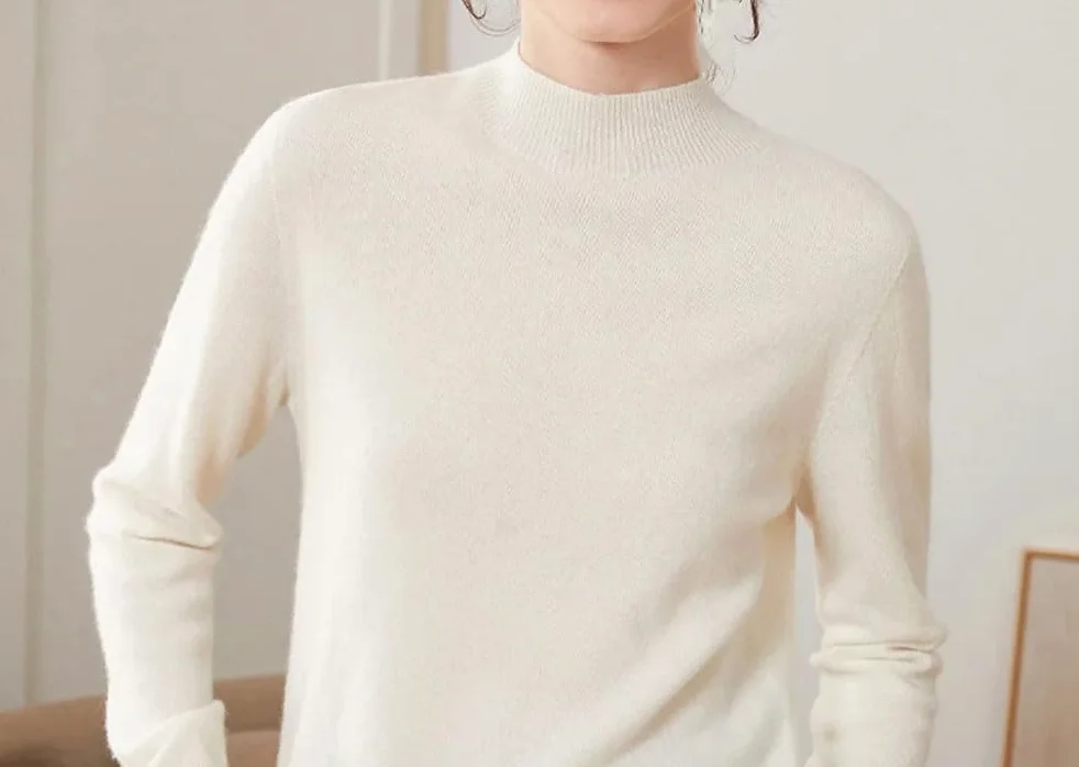 Damski sweter okrągły dekolt miękki ciepły sweter damski solidny casualowy dzianinowe topy