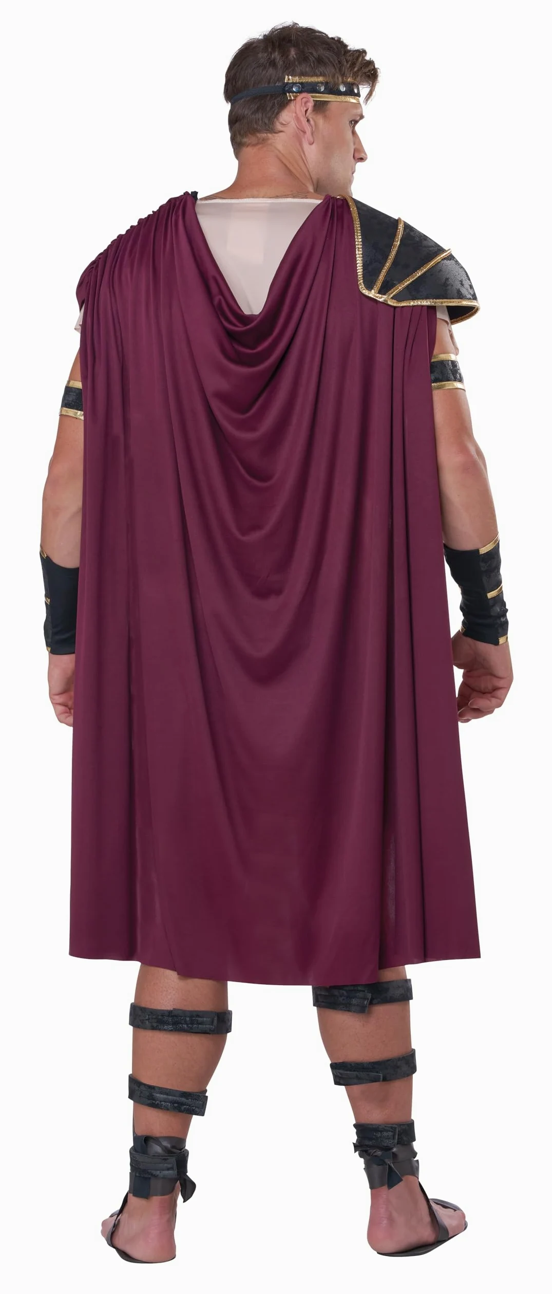 California Costumes 1258 Roman Gladiator Grecki kostium dla dorosłych, wielokolorowy, jeden rozmiar