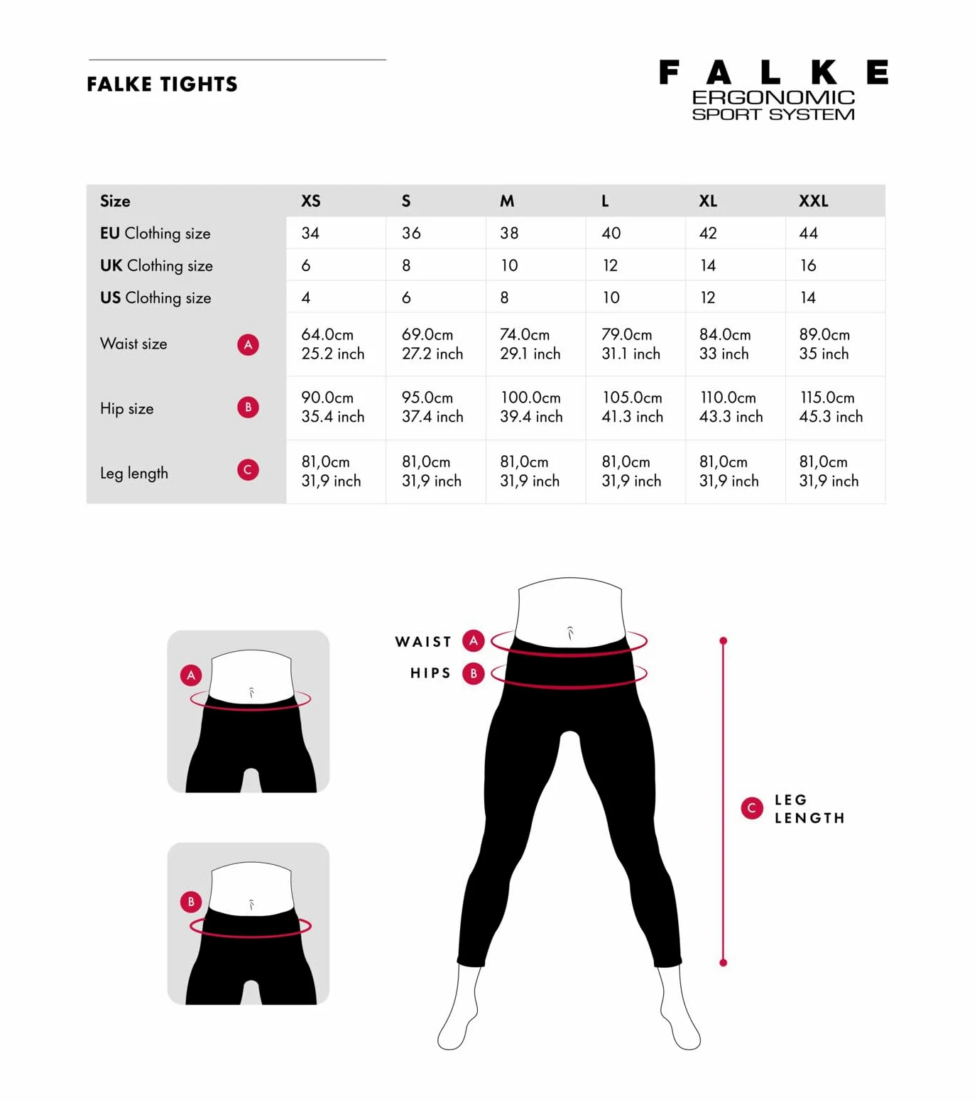 FALKE Running Warm W Ti Funktionsmaterial Feuchtigkeitsregulierend 1 Stück - Spodnie lekkoatletyczne Kobiety