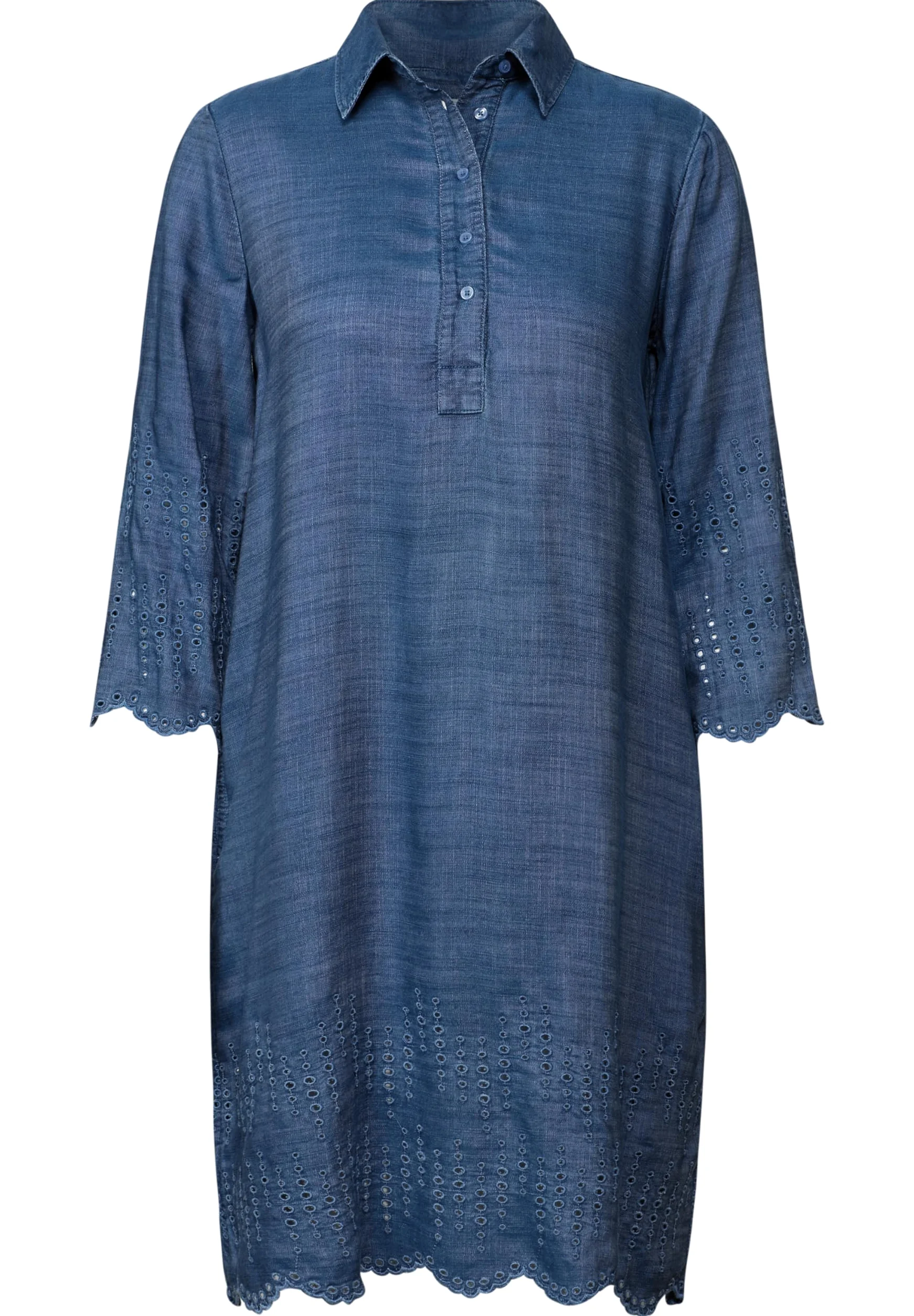 Cecil Sukienka damska, Mid Blue Wash, XL