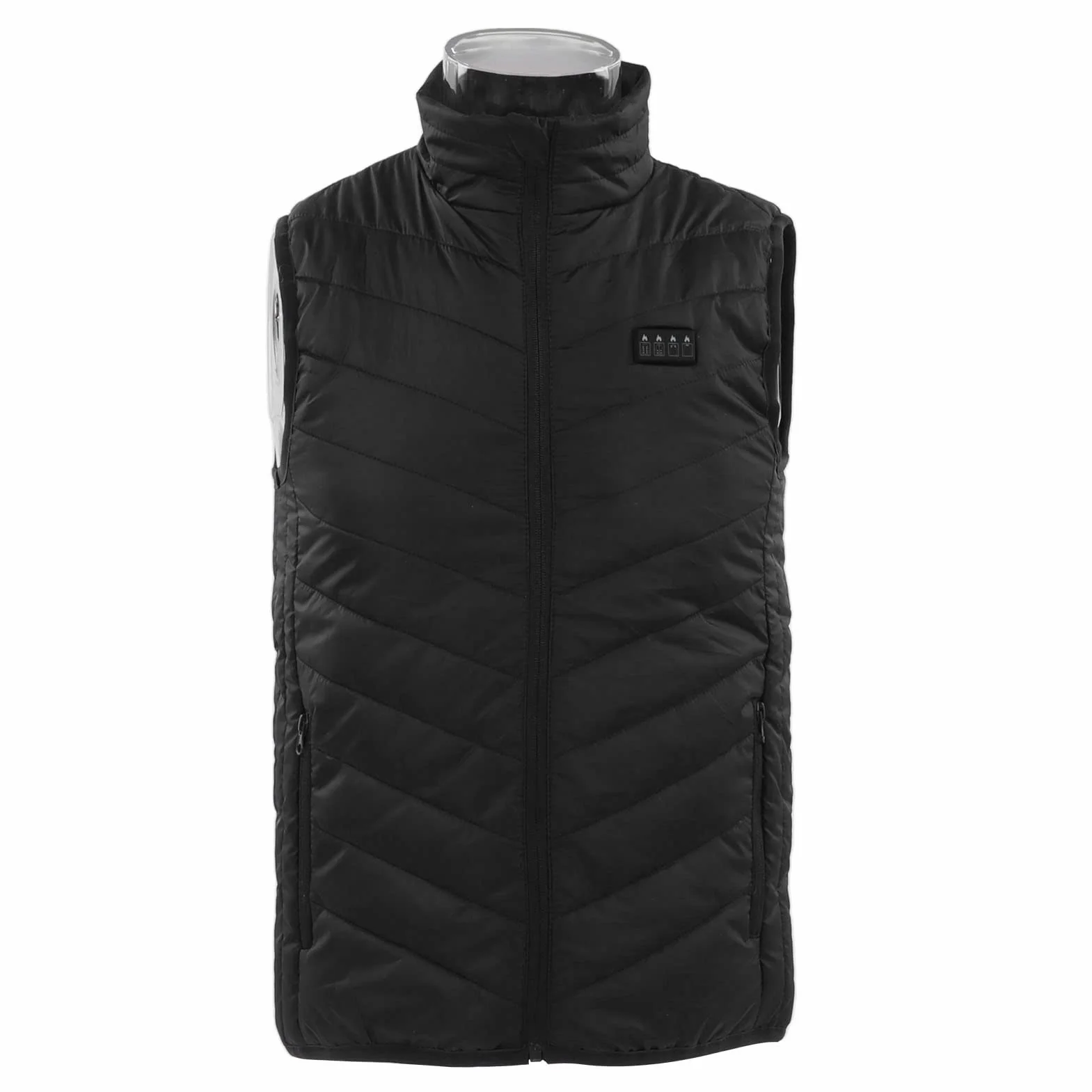 Unisex Wodoodporna Lekka Kamizelka Grzewcza z Akumulatorem dla Mężczyzn i Kobiet na Zimę 6XL
