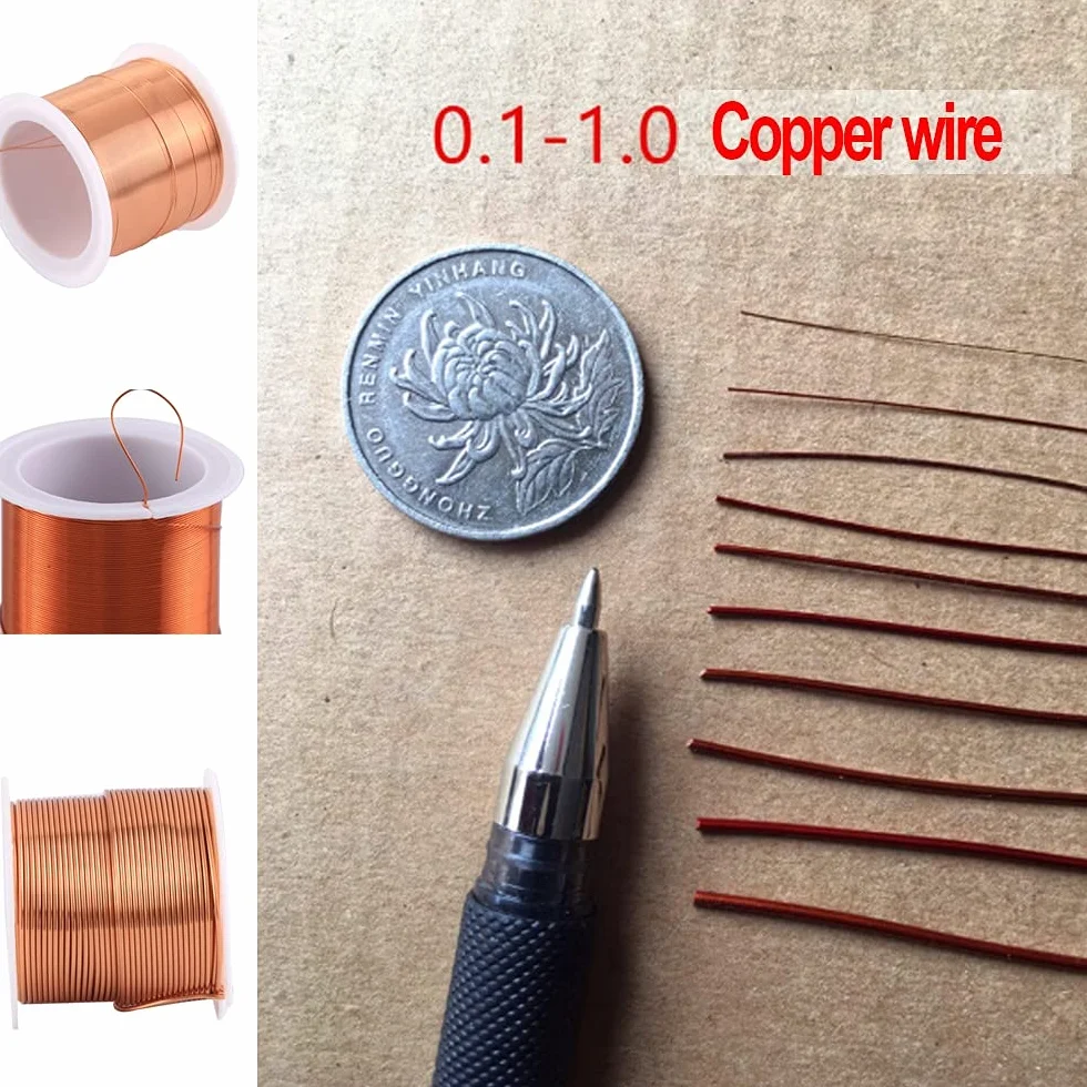 0,2 mm x 100 m drut magnetyczny emaliowany drut miedziany emaliowany magnes drut nawijający 1 cewka szpuli naturalna temperatura znamionowa szeroko stosowana do transformatorów cewki indukcyjnej