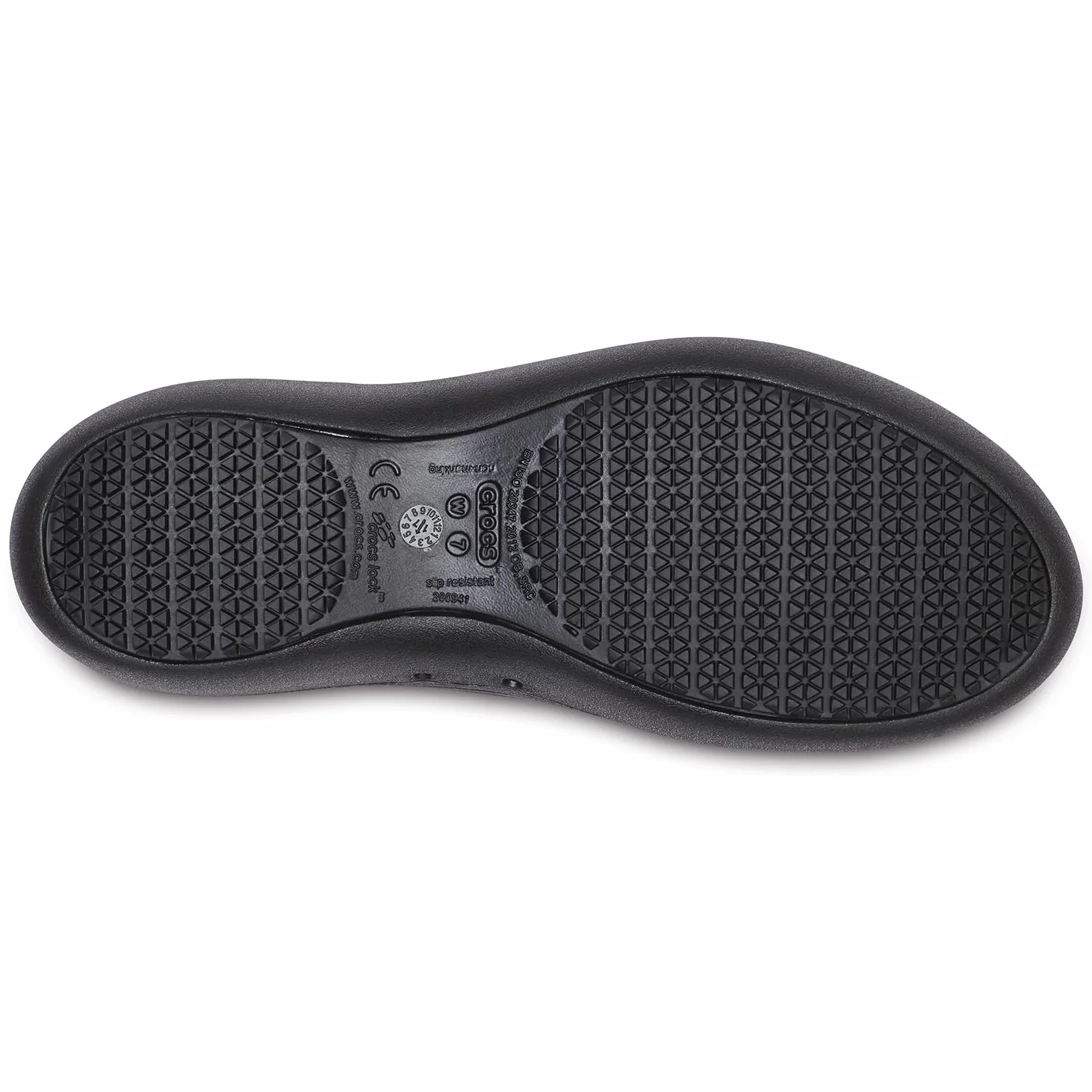Crocs Crocs At Work Flat W Balerinki Kobiety