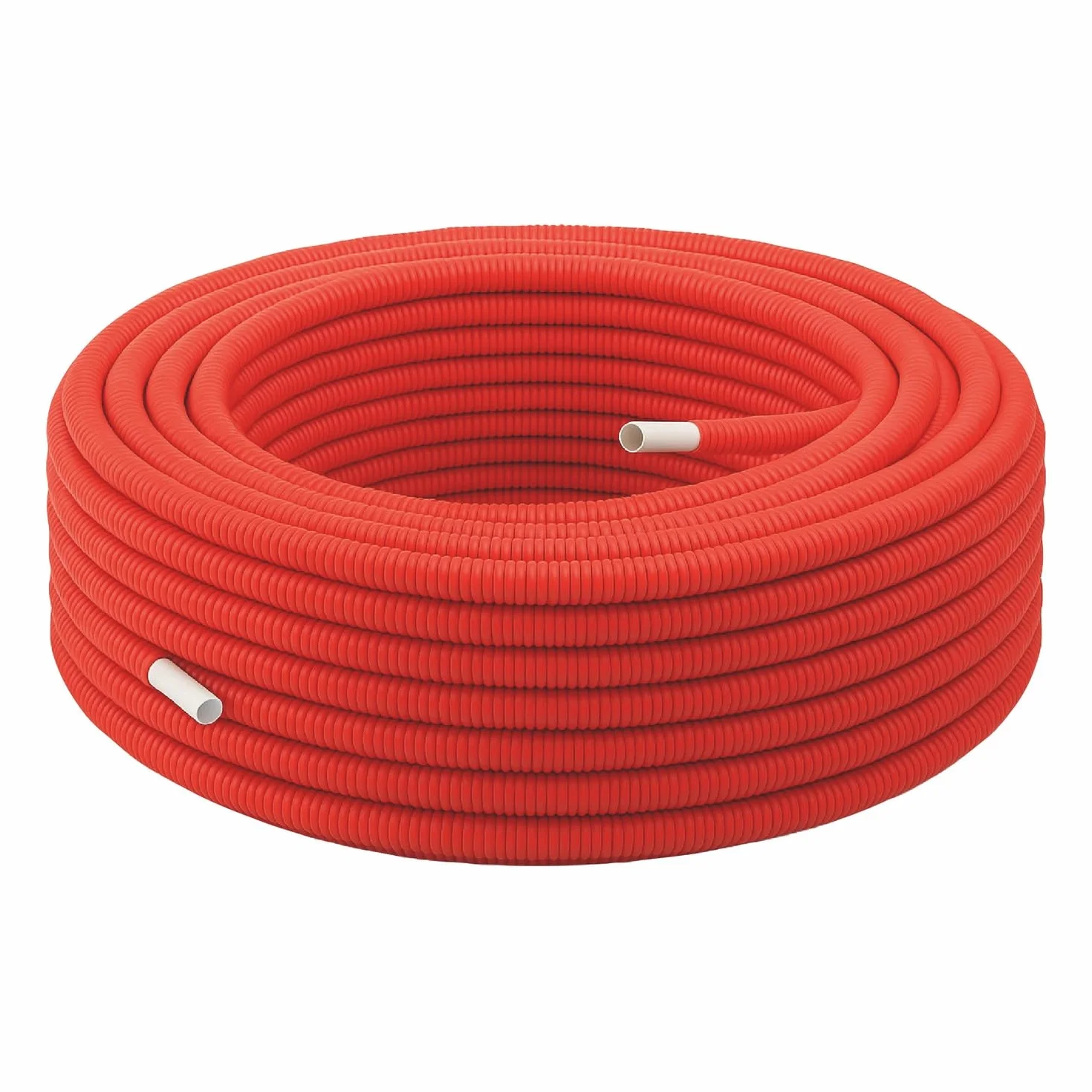 SOMATHERM FOR YOU - Rura Multistrato Przegainowana Czerwona Ø20 w Rolce 50m - Woda Ciepła i Zimna Sanitarna - Tmin 5°C/Tmax 100°C - Maks. Ciśnienie 10 Bar - Bariera Antytlenowa