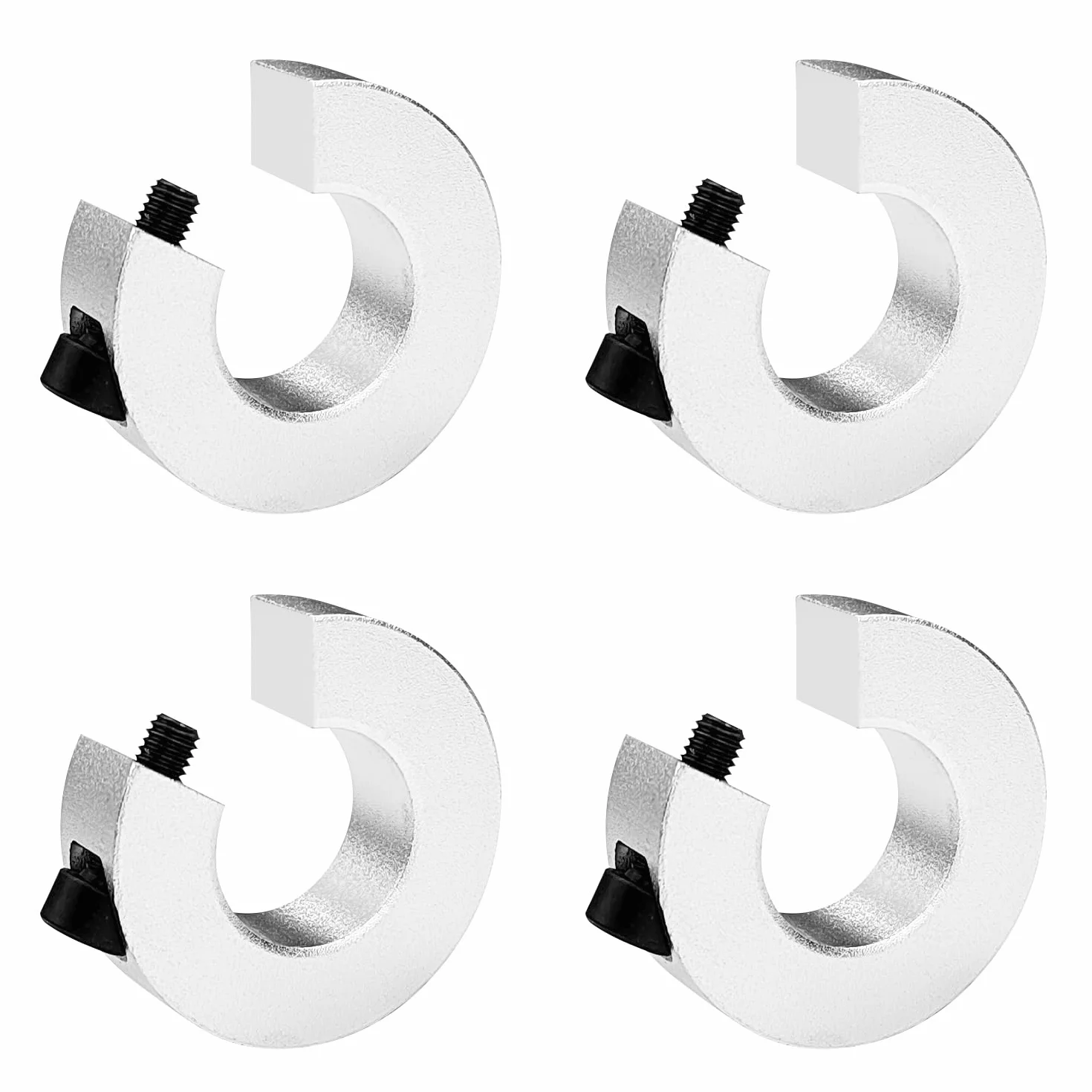 4 SBR20 ogranicznik szyn liniowych, aluminium i stalowa prowadnica 22 mm, pierścień montażowy, maszyny i systemy do przetwarzania żywności, sprzęt tekstylny szyna ślizgowa