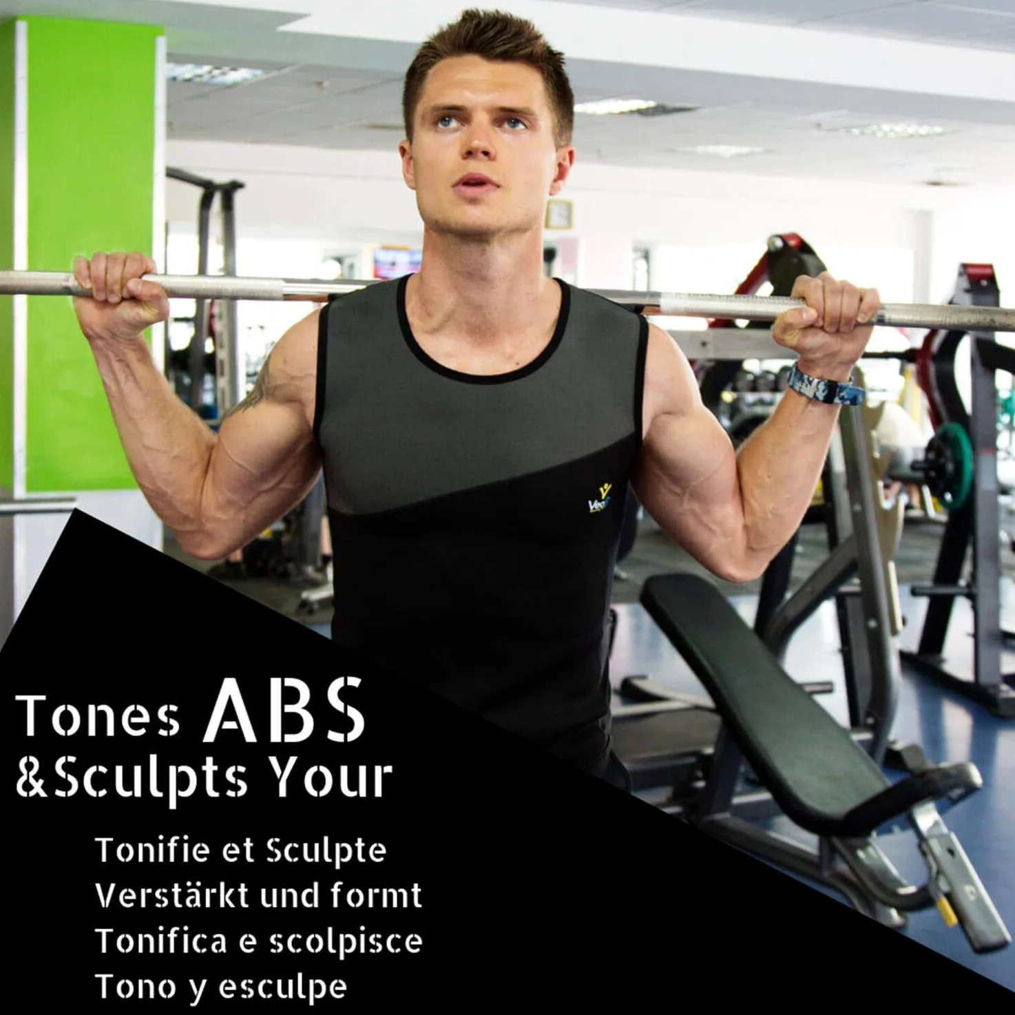 VEOFIT Fitness wyszczuplająca bluza - tonizuje ramiona, brzuch i biodra, zapewniając jędrniejszą skórę i wyrafinowaną sylwetkę S-XXXL