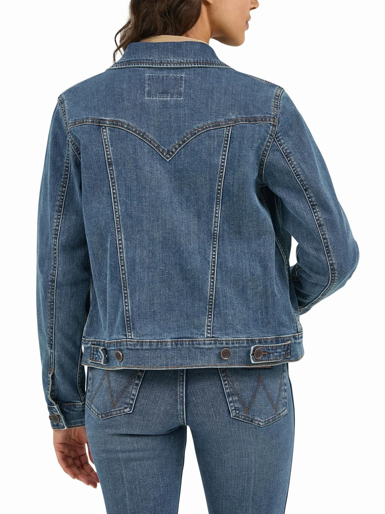 Wrangler Kurtka jeansowa Western Kobiety Western Denim Jacket