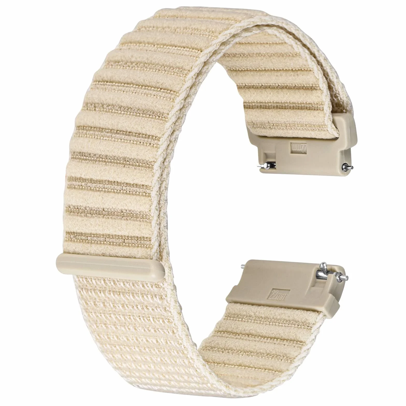 BISONSTRAP Nylonowe paski do zegarków dla mężczyzn i kobiet, nylonowe paski na rzep, szybkie zapięcie, regulowana bransoletka zastępcza, 16 mm, 18 mm, 20 mm, 22 mm, 24 mm