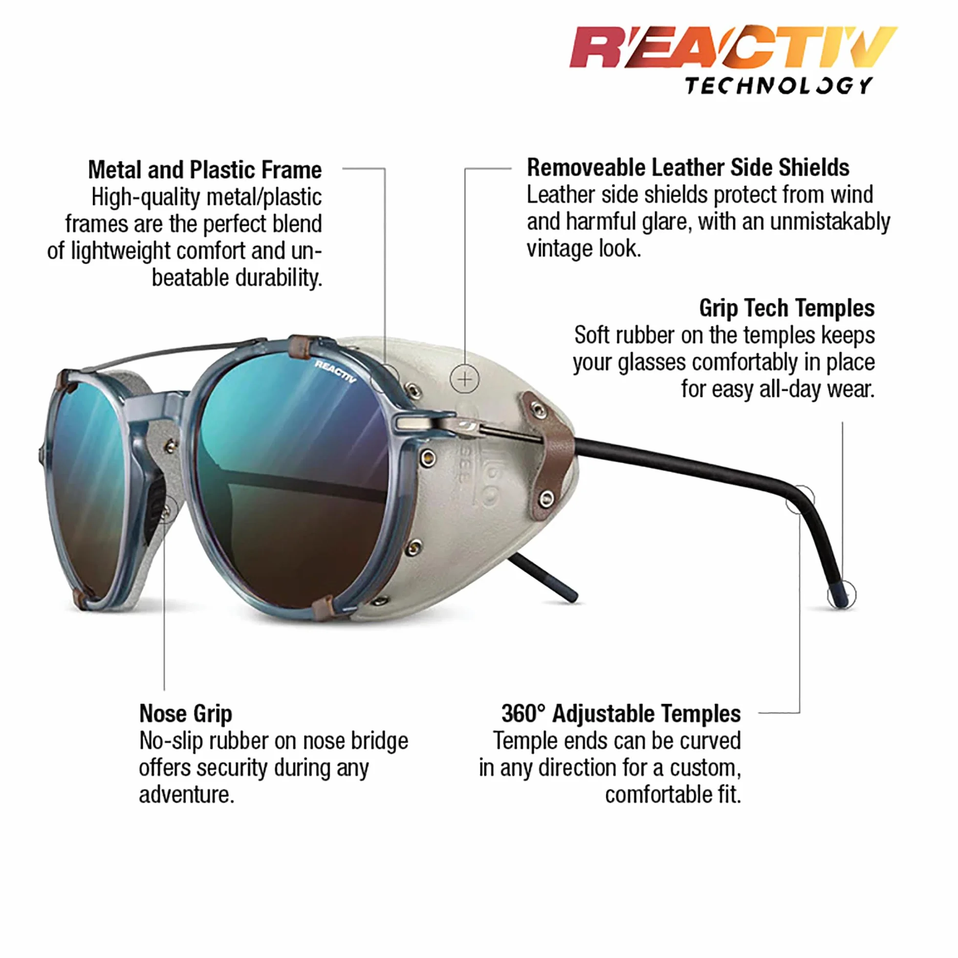 Julbo Legacy Unisex Dorosły Niebieski L