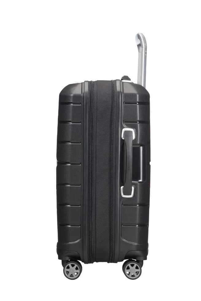 Samsonite Flux Spinner S 55 cm 37L Rozszerzalny Bagaż Podręczny Czarny