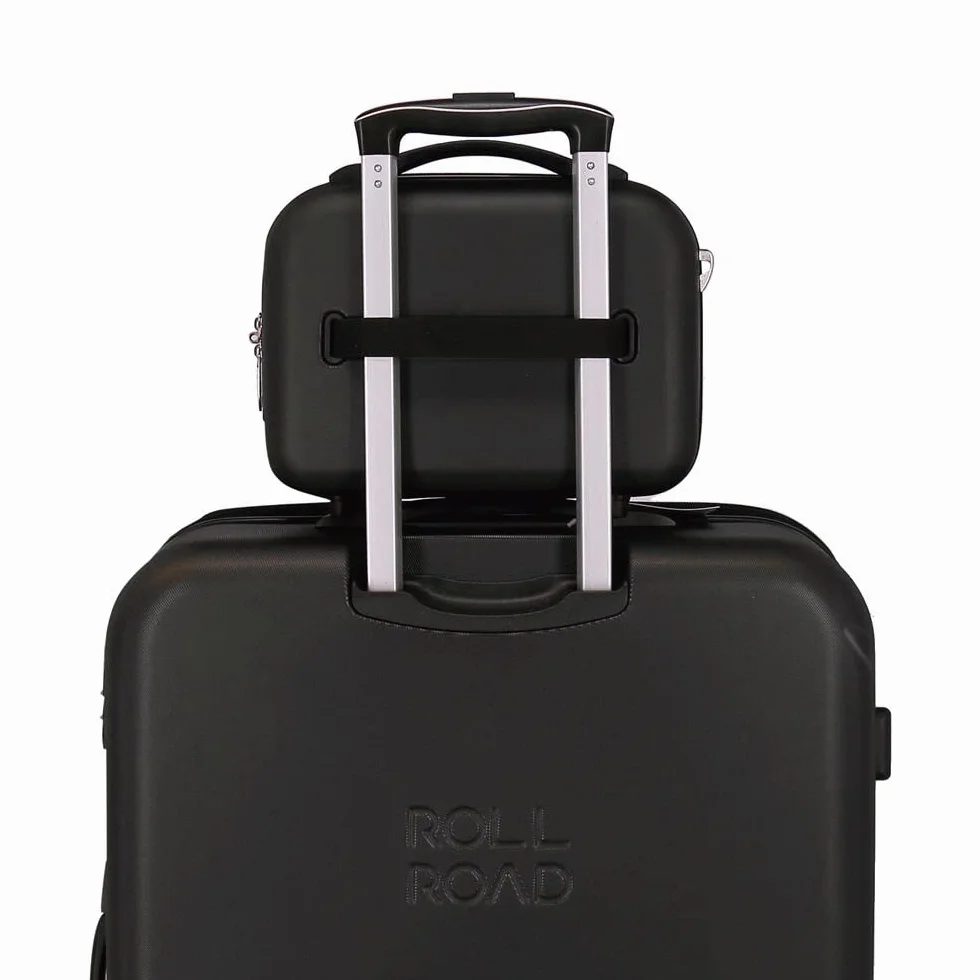 Torba na przybory ABS Roll Road India, czarny, 29x21x15 cms, model