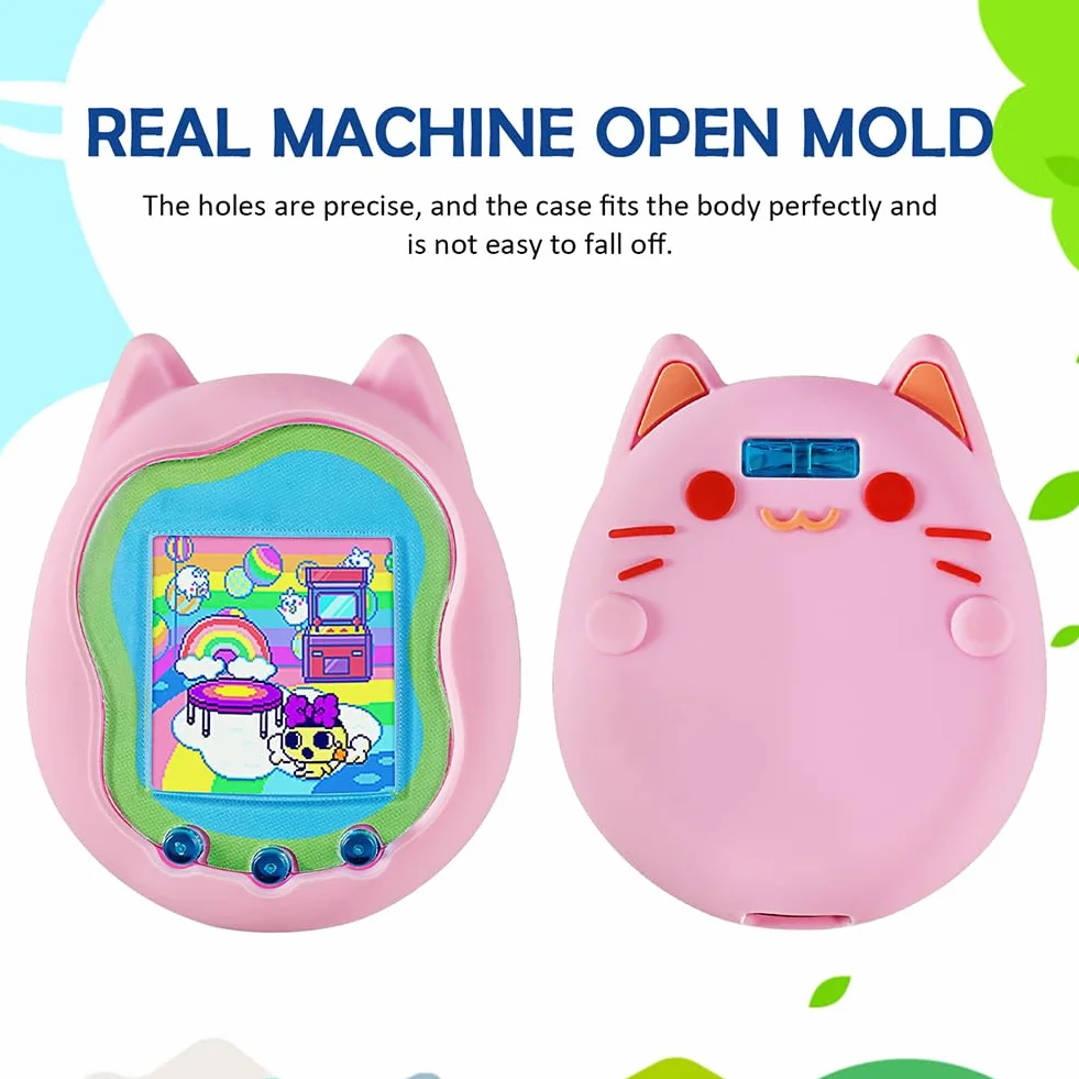Tamagotchi Uni Silikonowe Etui Ochronne Miękkie Etui Ochronne Dla Zwierząt Interaktywna Wirtualna Maszyna Do Gry Dla Zwierząt Ochronnych Etui Odpowiednie dla Tamagotchi Uni